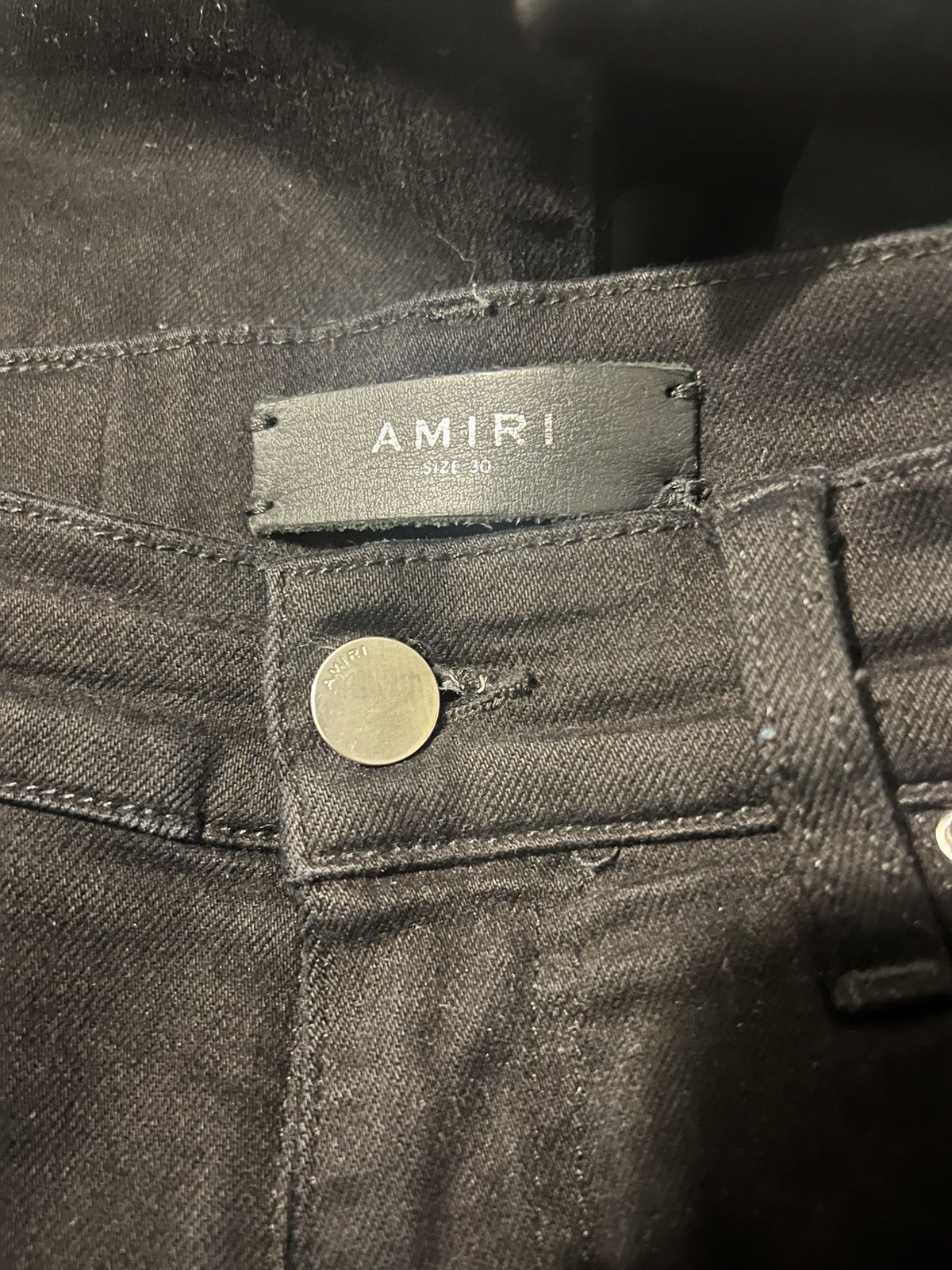 Amiri Distressed Denim Jeans Size US 30 / EU 46 - 3 Thumbnail