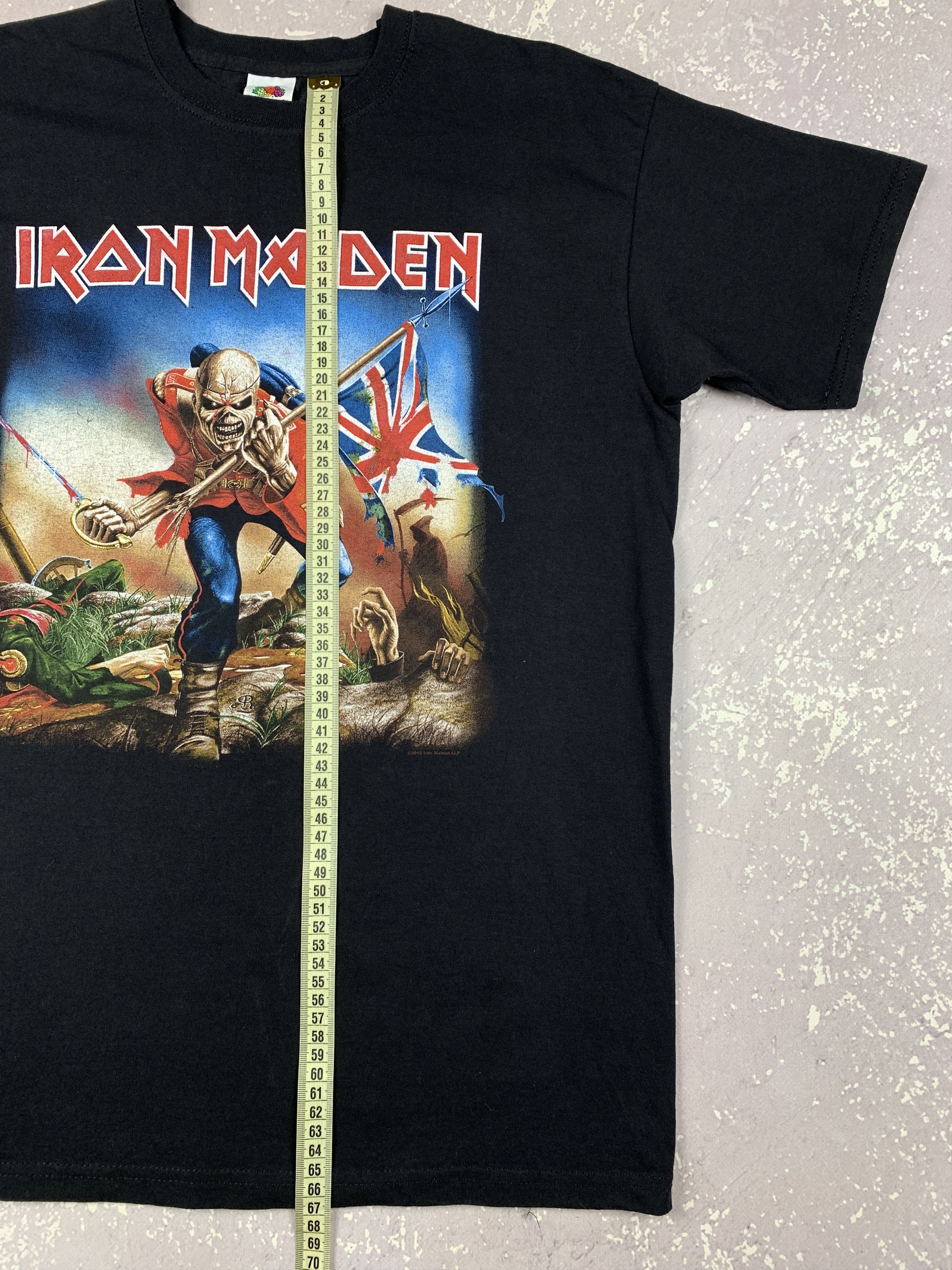 Band Tees × Iron Maiden × Vintage Vintage Iron Maiden The Trooper Metal Band T Shirt Size US M / EU 48-50 / 2 - 8 Thumbnail