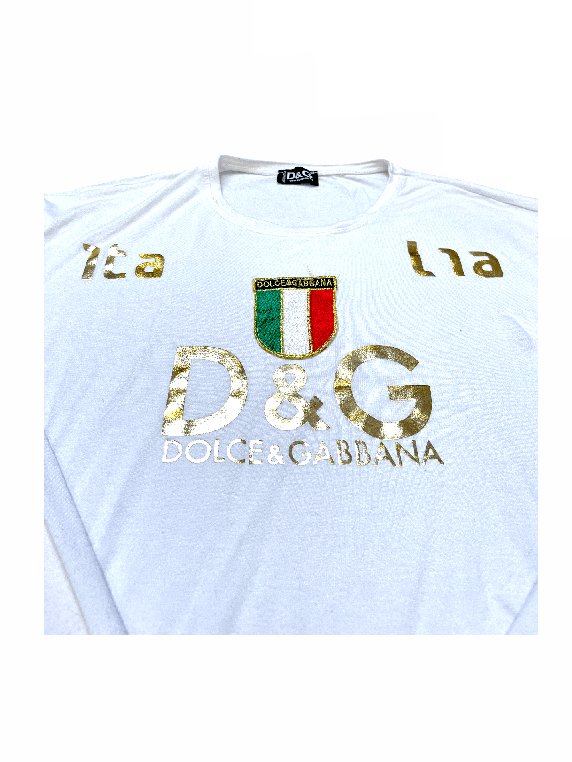 Dolce & Gabbana Dolce & Gabbana "Italy" Longsleeve Size US XL / EU 56 / 4 - 2 Thumbnail