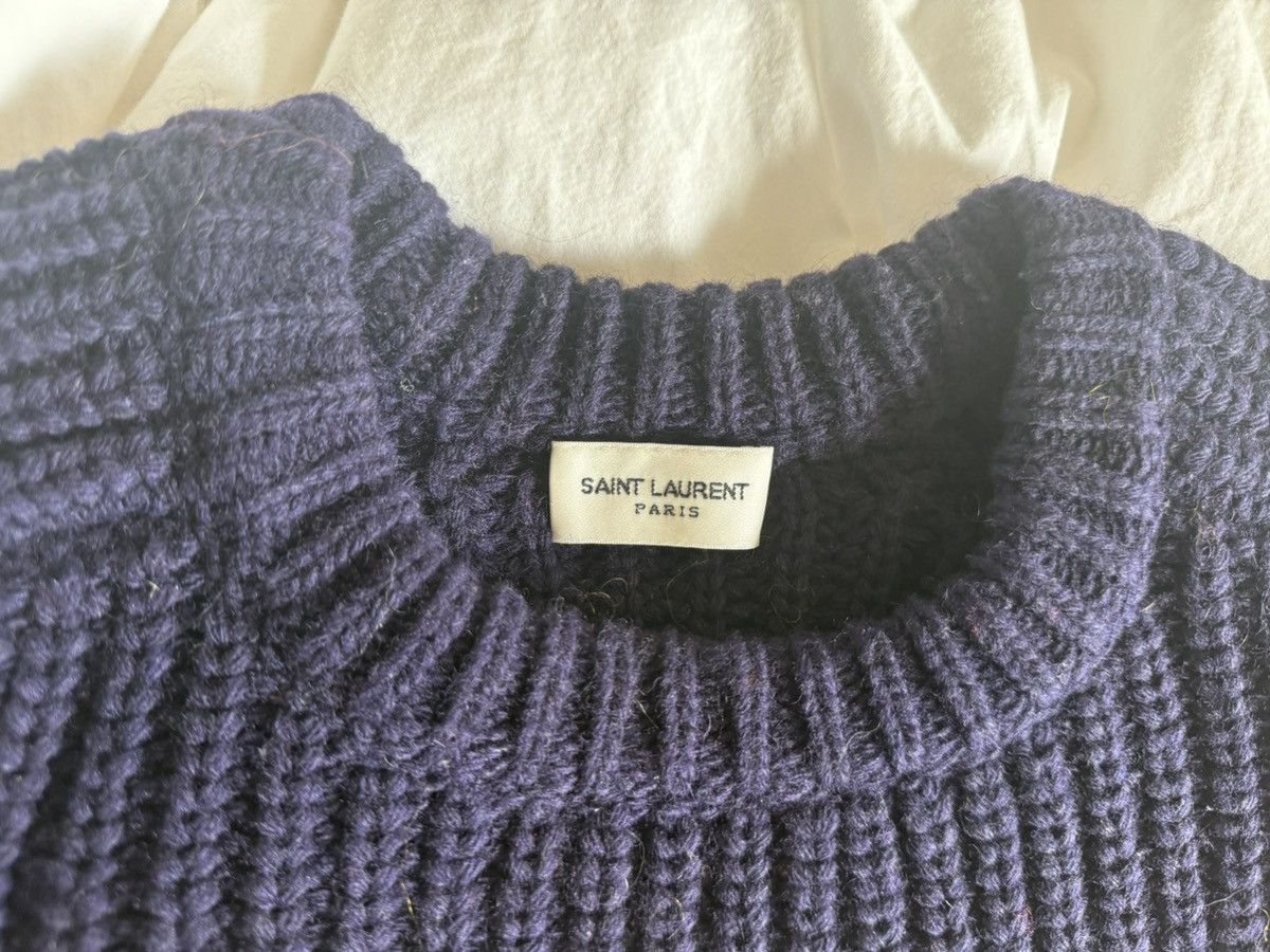 Saint Laurent Paris Knit Sweater Size US M / EU 48-50 / 2 - 2 Thumbnail