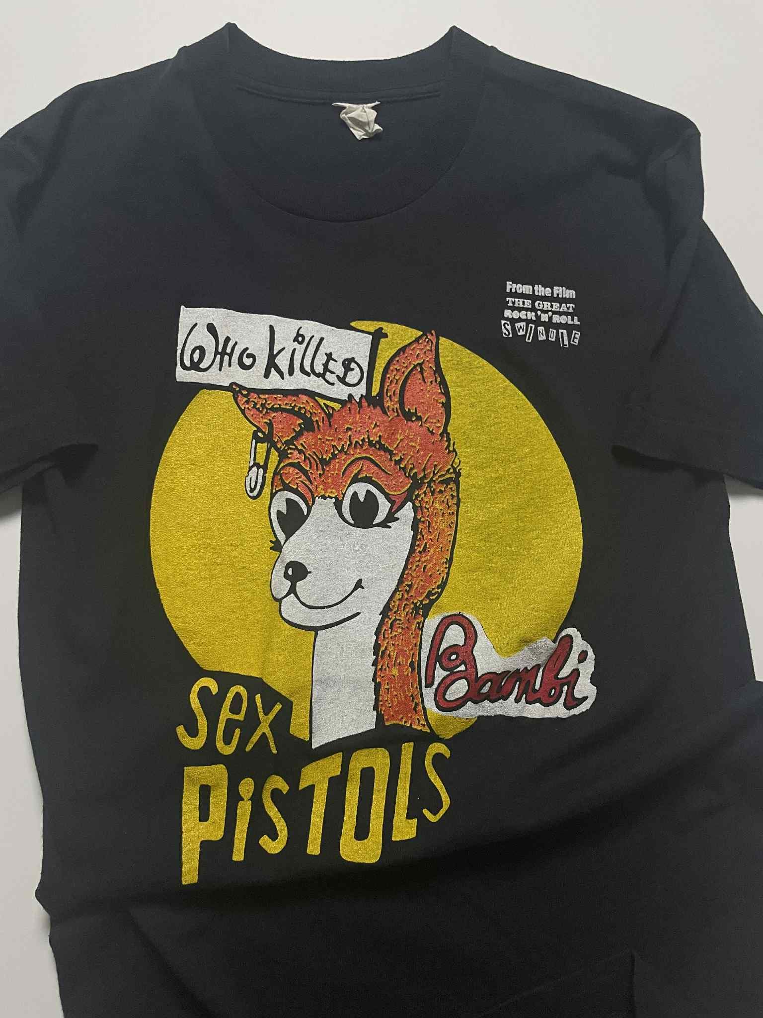 Band Tees Vintage Sex Pistols Bambi Punk Band Shirt Size US S / EU 44-46 / 1 - 2 Thumbnail