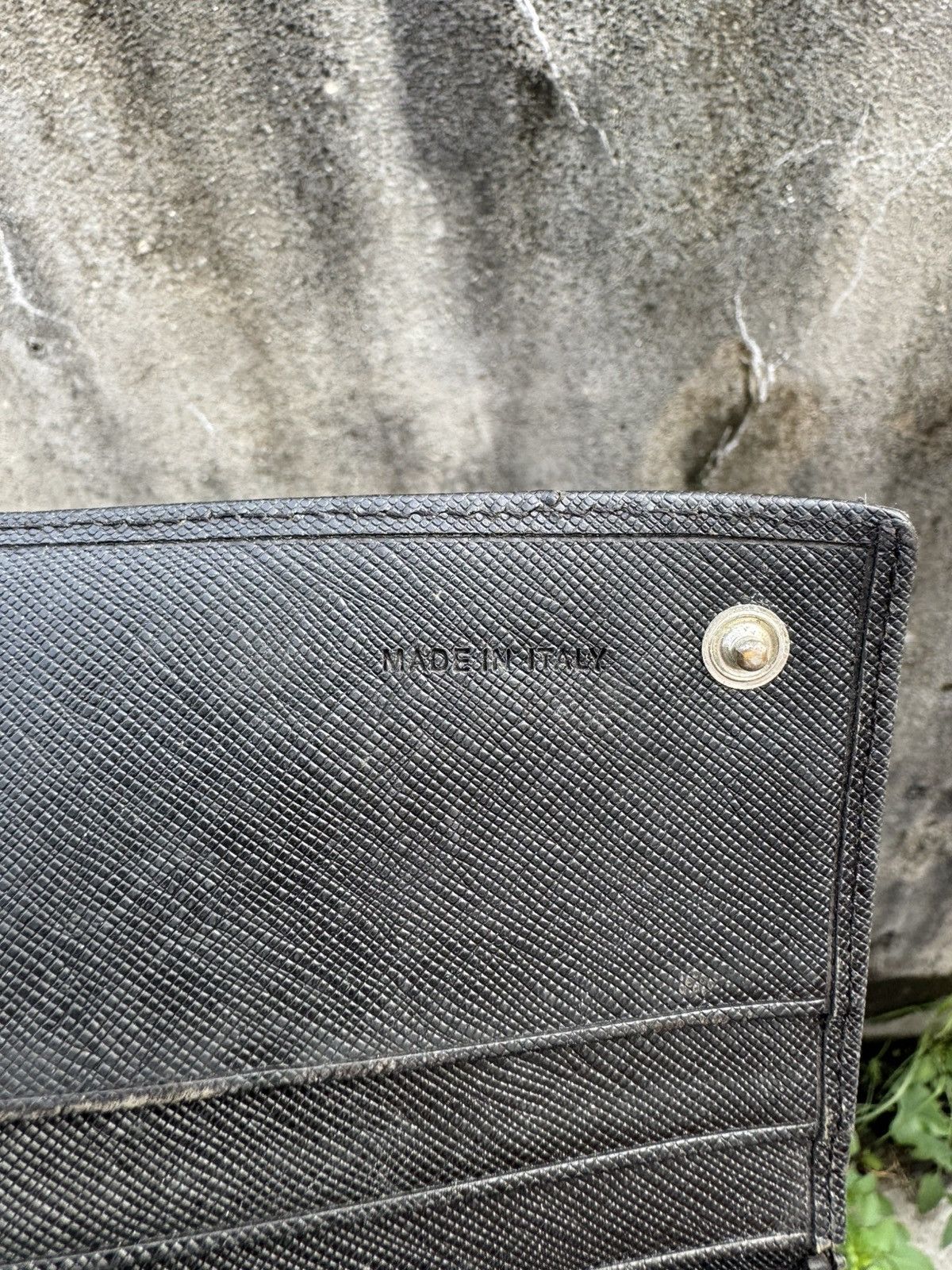 Prada PRADA Long Wallet Safiano Leather Black Auth Size ONE SIZE - 6 Thumbnail