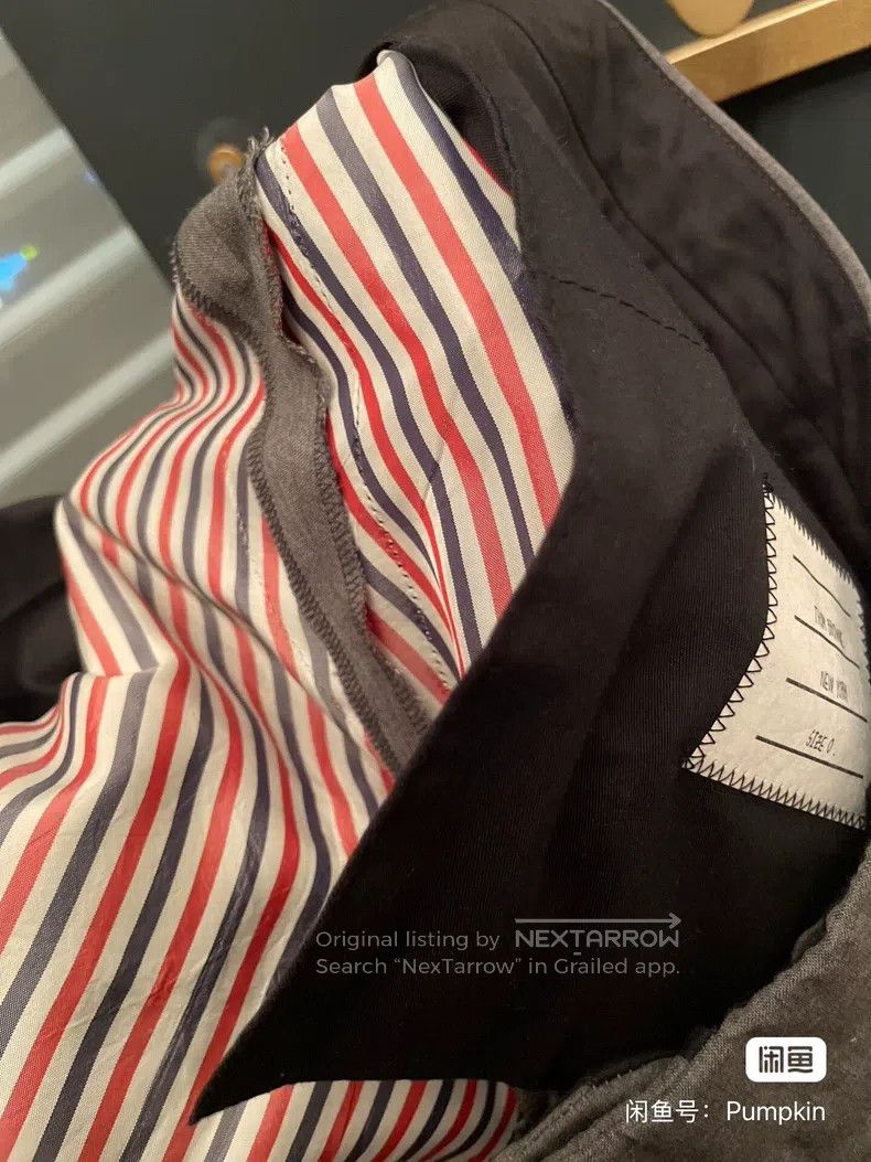 Thom Browne Thom Browne size 0 Wool pants Size 40S - 8 Thumbnail