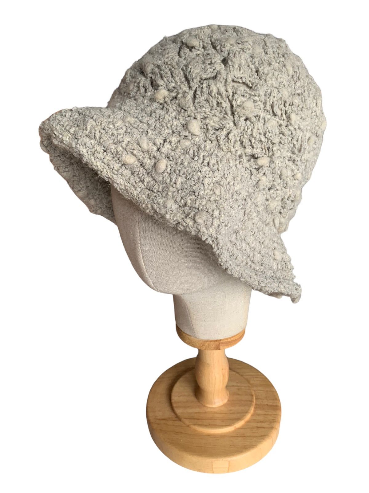 Japanese Brand × Kapital × Vintage Hippies Style Crochet Knit Bucket Hat Size ONE SIZE - 2 Thumbnail