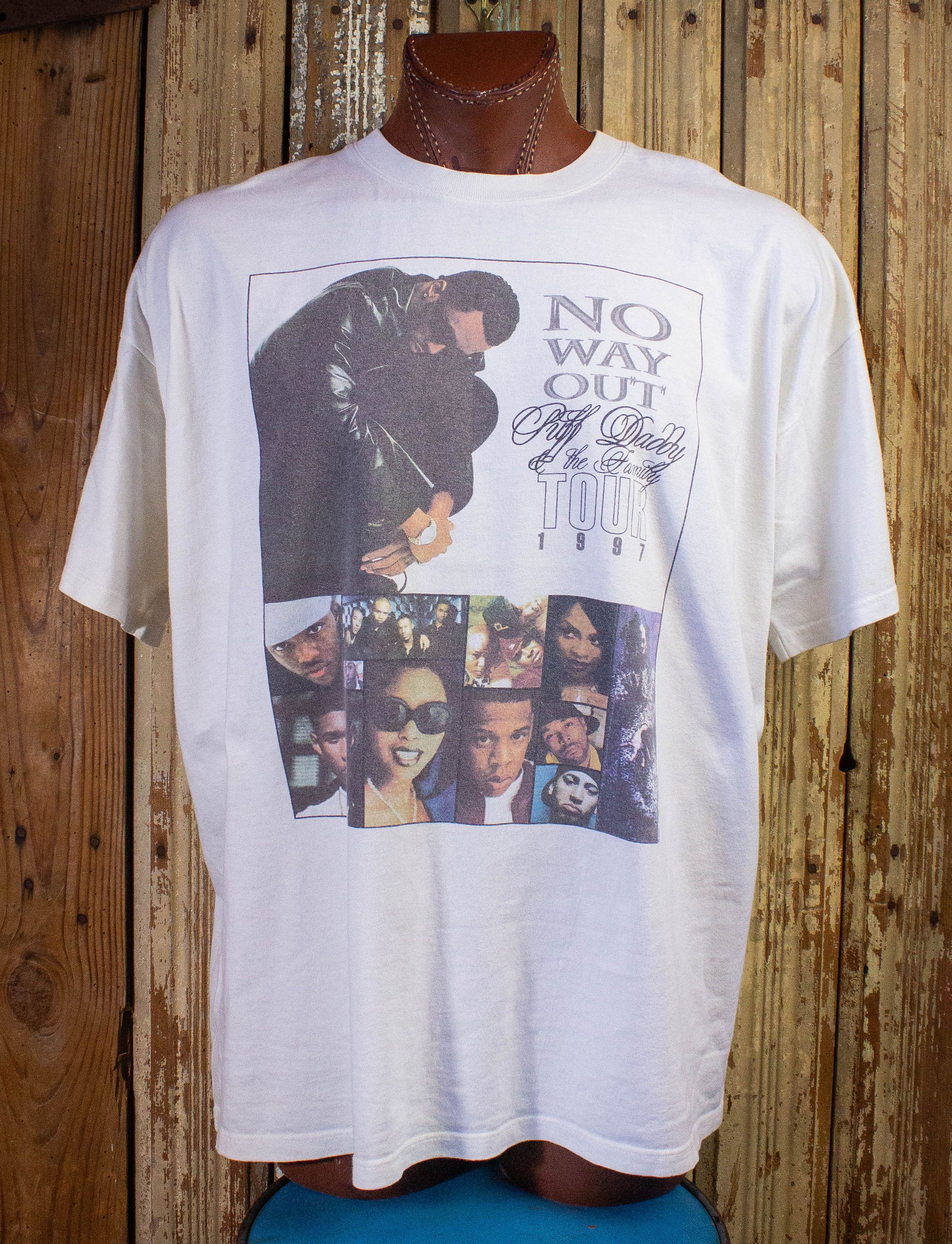 VINTAGE 90s PUFF DADDY NO WAY OUT TEE