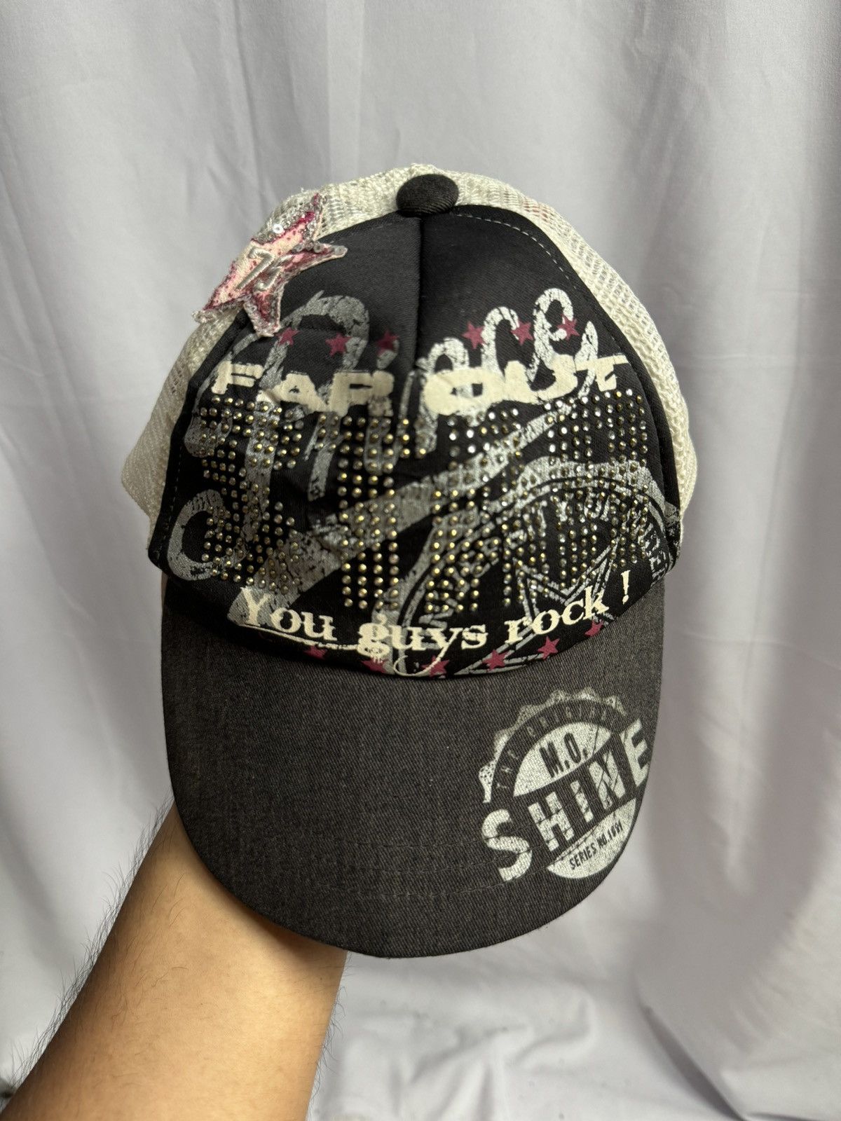 If Six Was Nine × Japanese Brand × PPFM Trucker Hats Far Out You Guys Rock Size ONE SIZE - 1 Thumbnail