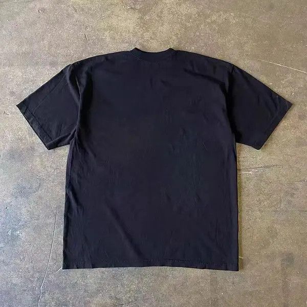 Japanese Brand Honjoh x Haya Black casual retro cow pattern loose tee Size US M / EU 48-50 / 2 - 6 Thumbnail
