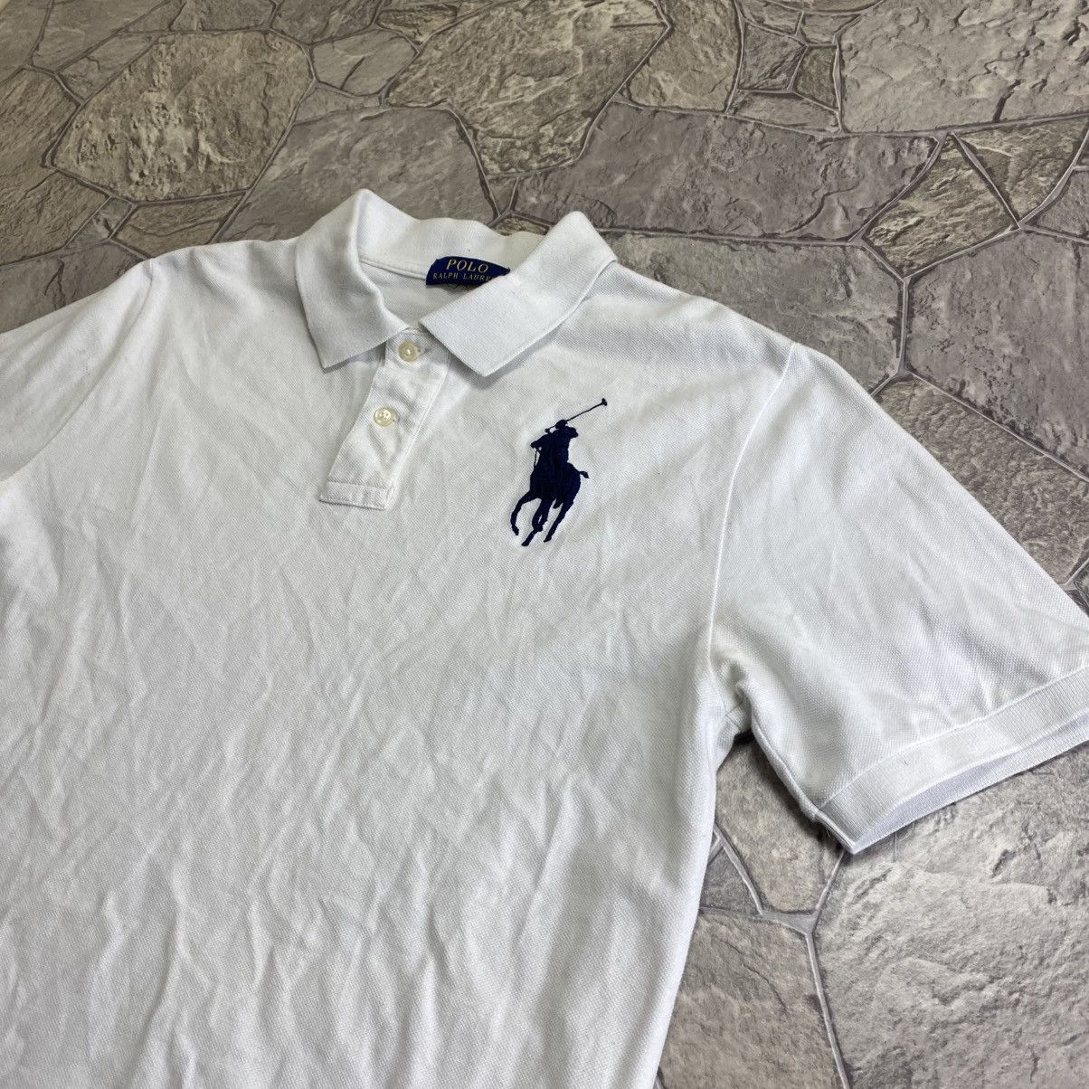 Polo Ralph Lauren Polo Ralph Lauren polo t-shirt 3 Chief Keef big logo pony Size US L / EU 52-54 / 3 - 2 Thumbnail