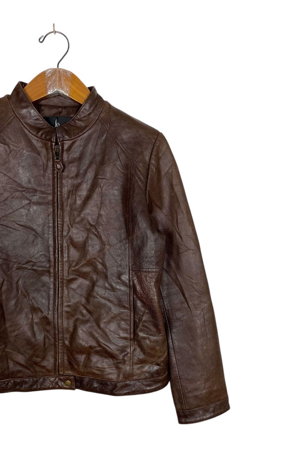 Japanese Brand Rare‼️ Jeu de Paume Sheepskin Leather Jacket Size XS / US 0-2 / IT 36-38 - 3 Thumbnail
