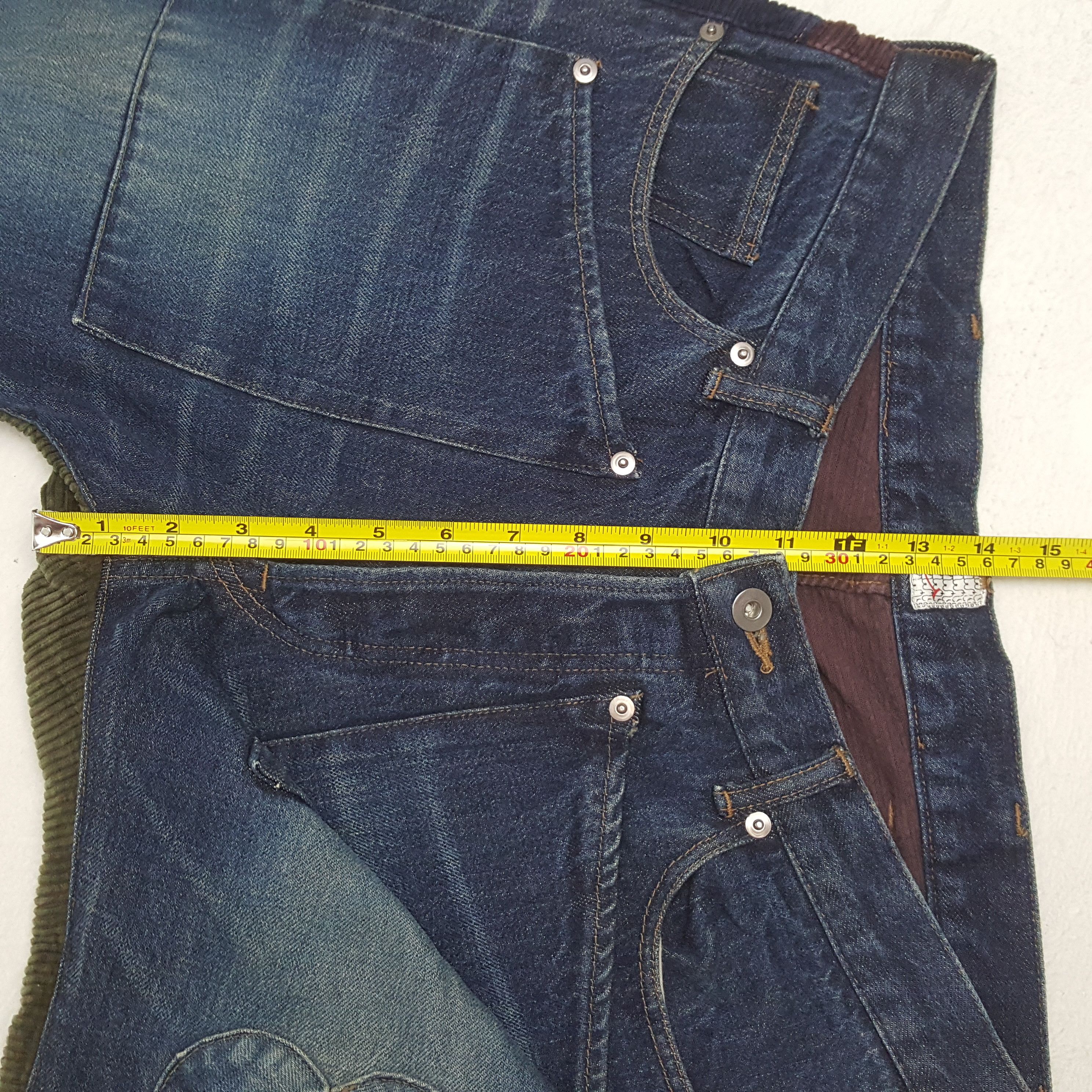 Japanese Brand Eater Co LTD Jeans Fashion Style Rare Design RR27 Size US 32 / EU 48 - 8 Thumbnail