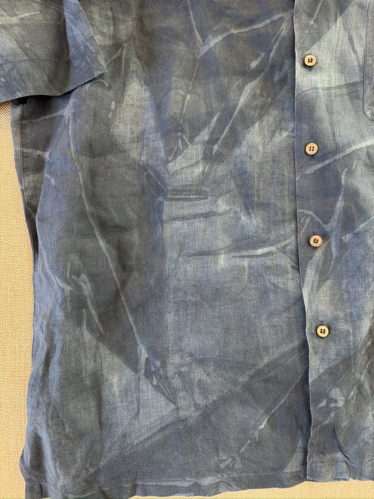 Brioni Brioni Made in Italy Linen Floral Print Shirt Size XL Size US XL / EU 56 / 4 - 8 Thumbnail