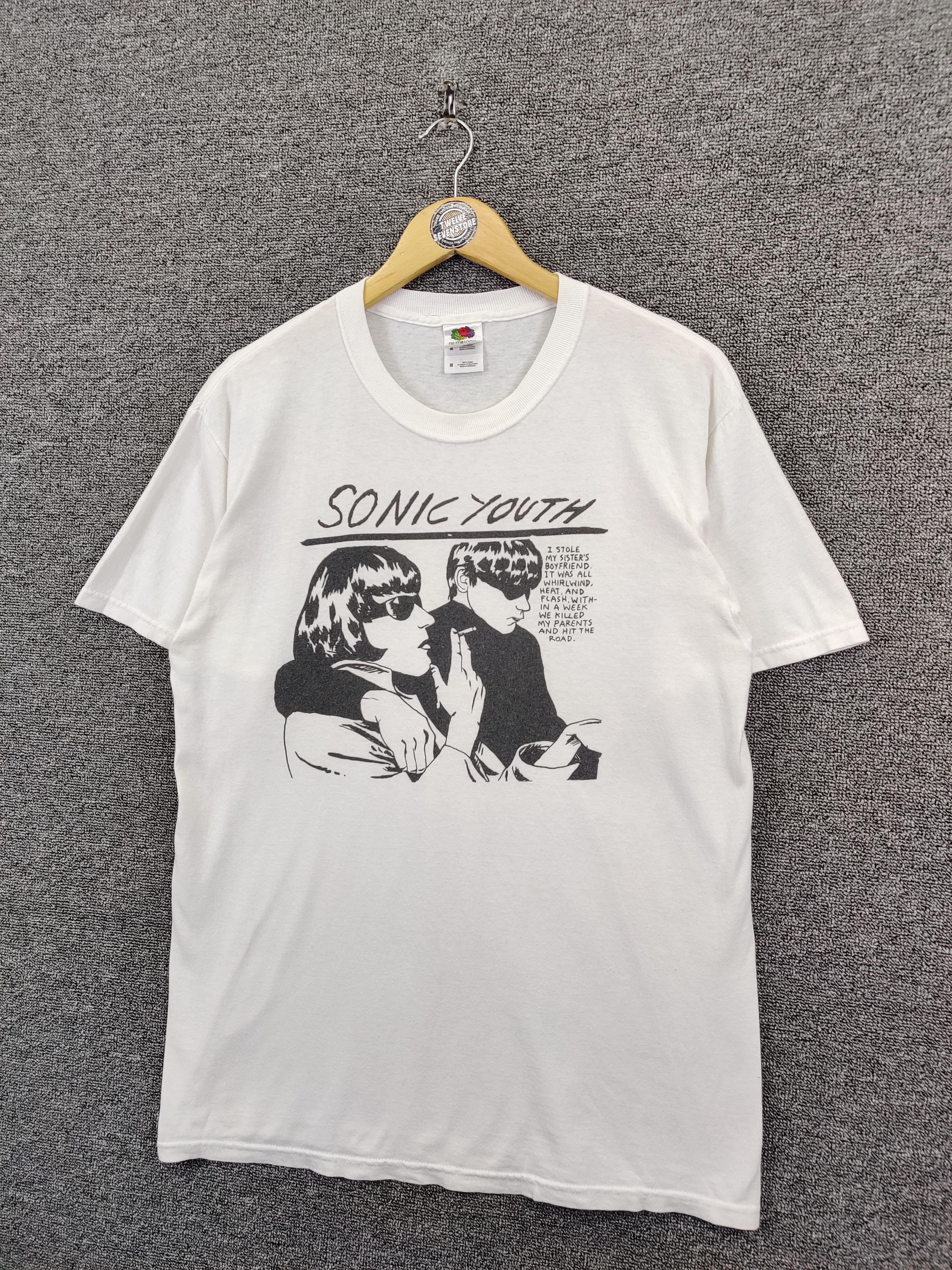 Band Tees Vintage Sonic Youth Band Tee Tshirt Size US M / EU 48-50 / 2 - 2 Thumbnail
