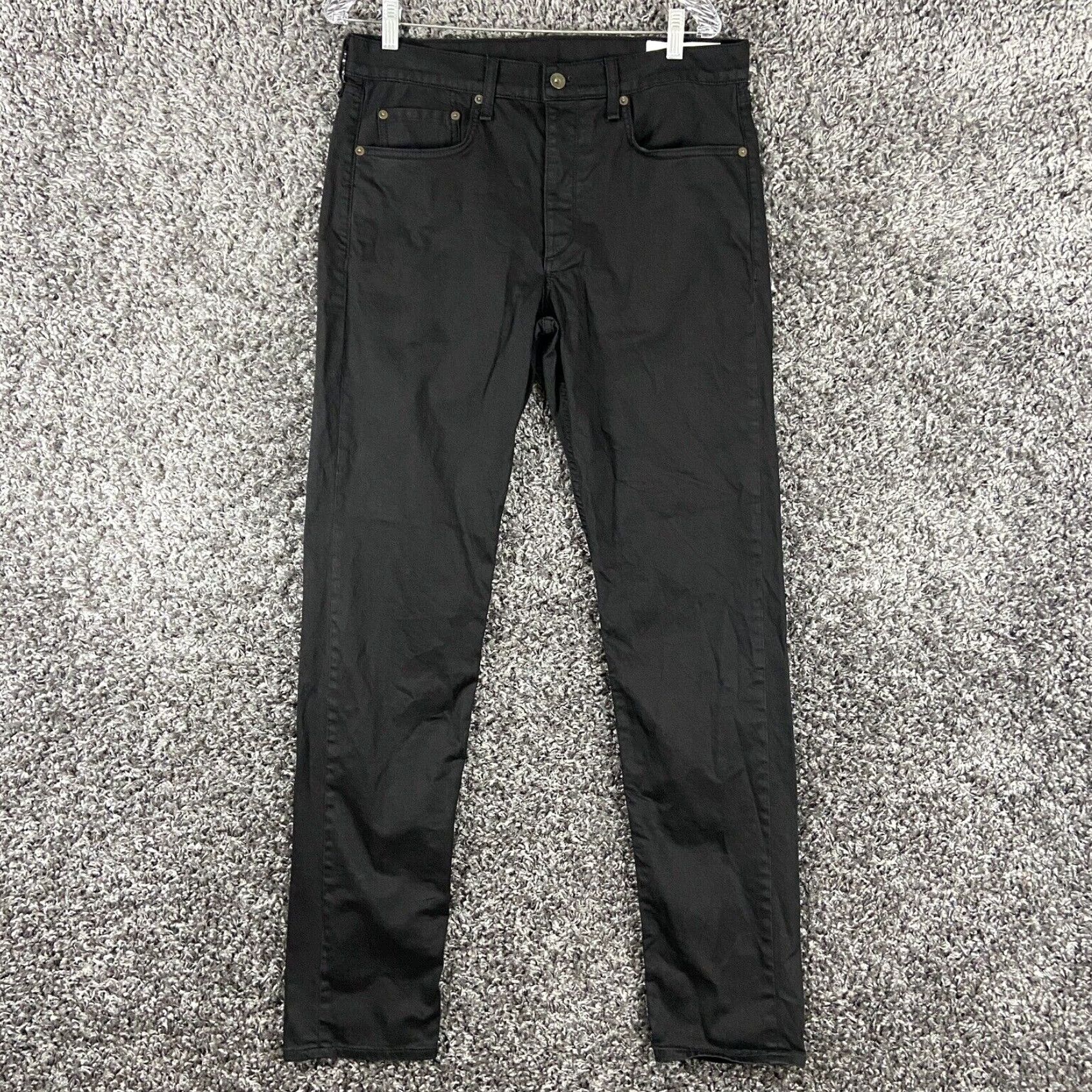 Rag & Bone Rag & Bone Slim Fit Women's Black Jeans Size 33 Size 24" / US 00 / IT 34 - 1 Thumbnail