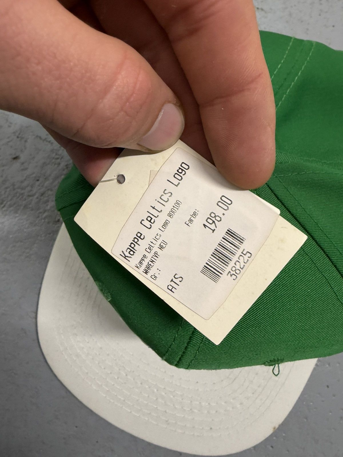 NBA Vintage 90s Boston Celtics Dead Stock Cap Size ONE SIZE - 9 Thumbnail