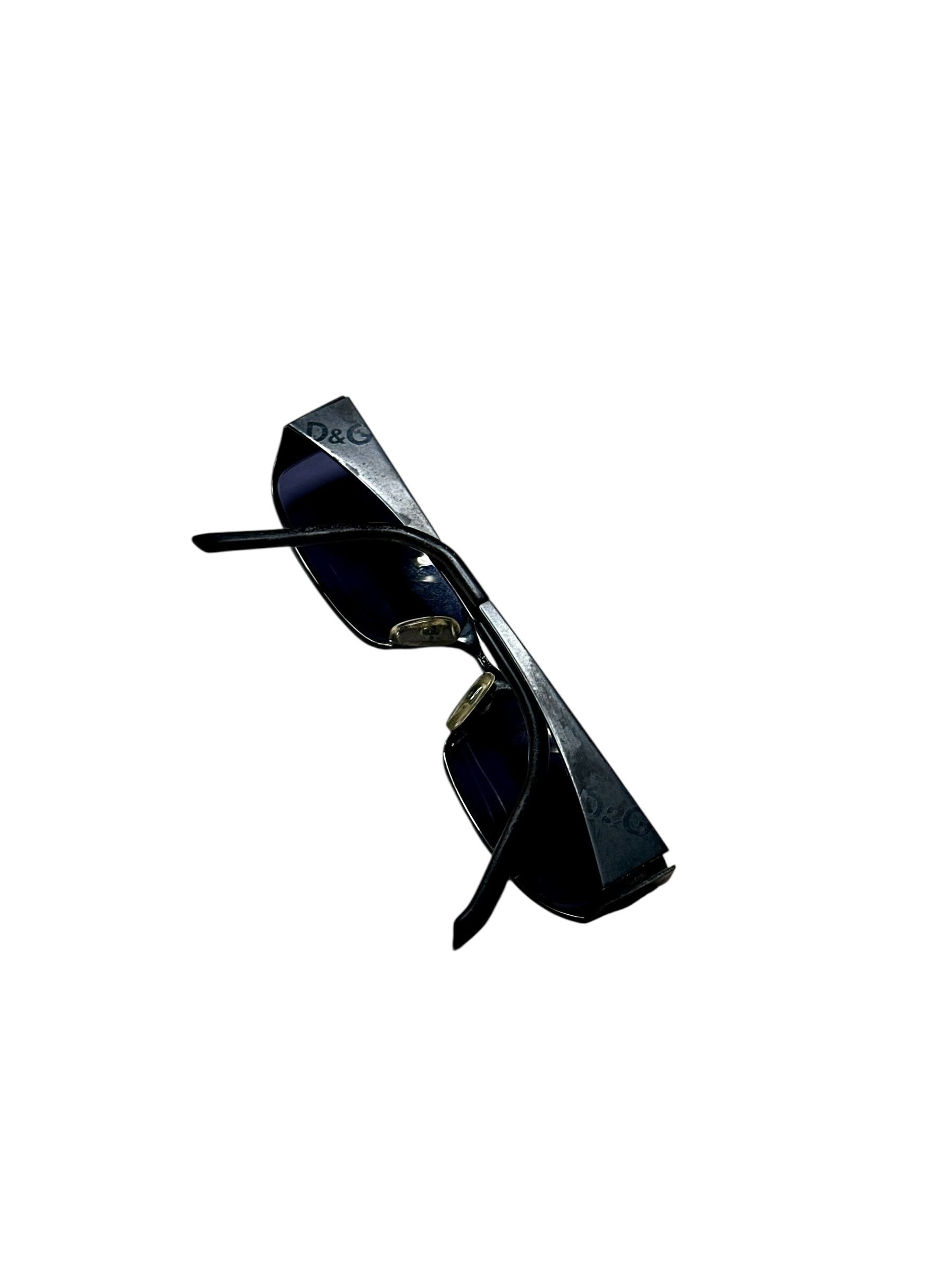 Dolce & Gabbana D&G Side Logo Slim Sunglasses Size ONE SIZE - 6 Thumbnail