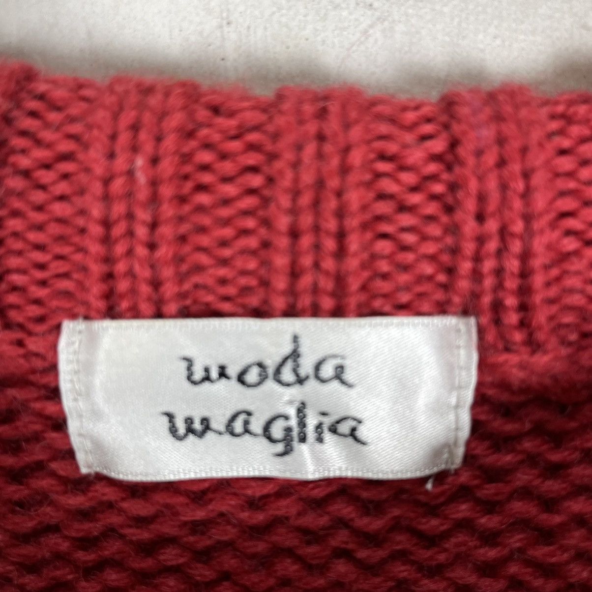 Aran Isles Knitwear ⚡️VINTAGE 90s MODA MAGLIA KNITTED ART SWEATER Size M / US 6-8 / IT 42-44 - 7 Thumbnail