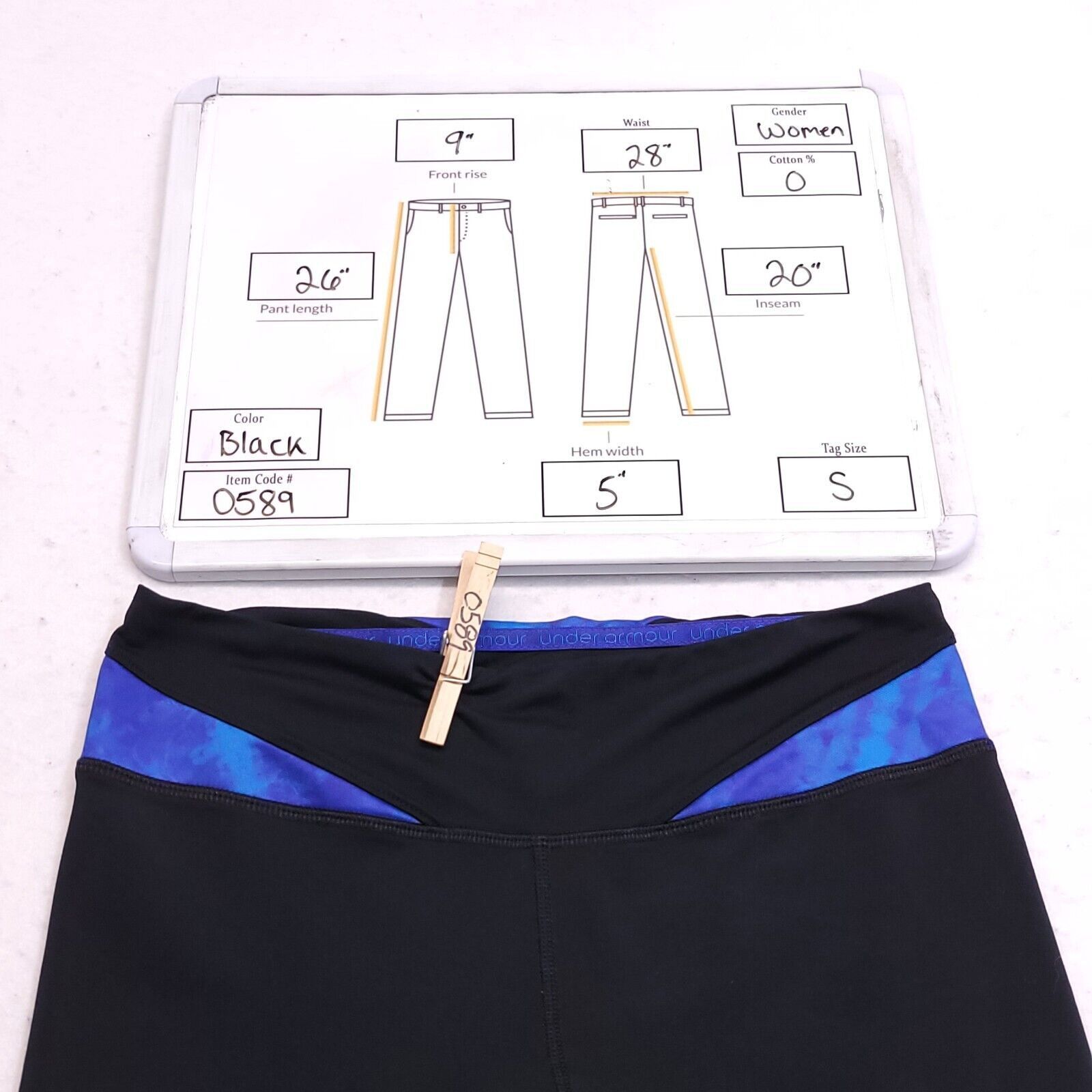 Under Armour Under Armour Athletic Yoga Leggings Pants Women Size S Black Size 28" / US 6 / IT 42 - 9 Thumbnail