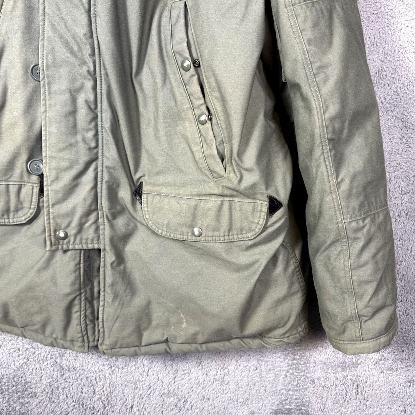 Vintage N-3B/F Parka Extreme Cold Weather Spiewak Golden Fleece Men L Fur Hood Scovill Size US L / EU 52-54 / 3 - 3 Thumbnail