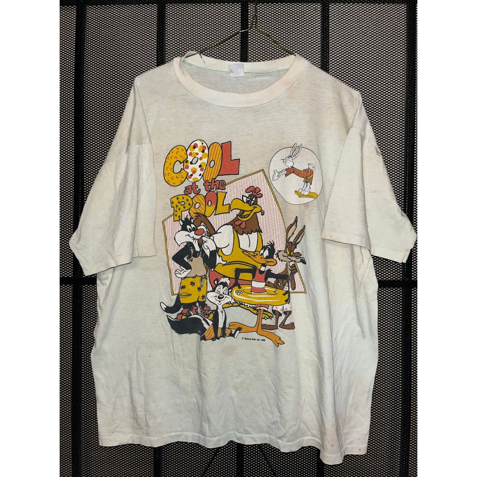 Warner Bros Vintage Looney Tunes shirt large 80s Size US L / EU 52-54 / 3 - 1 Thumbnail
