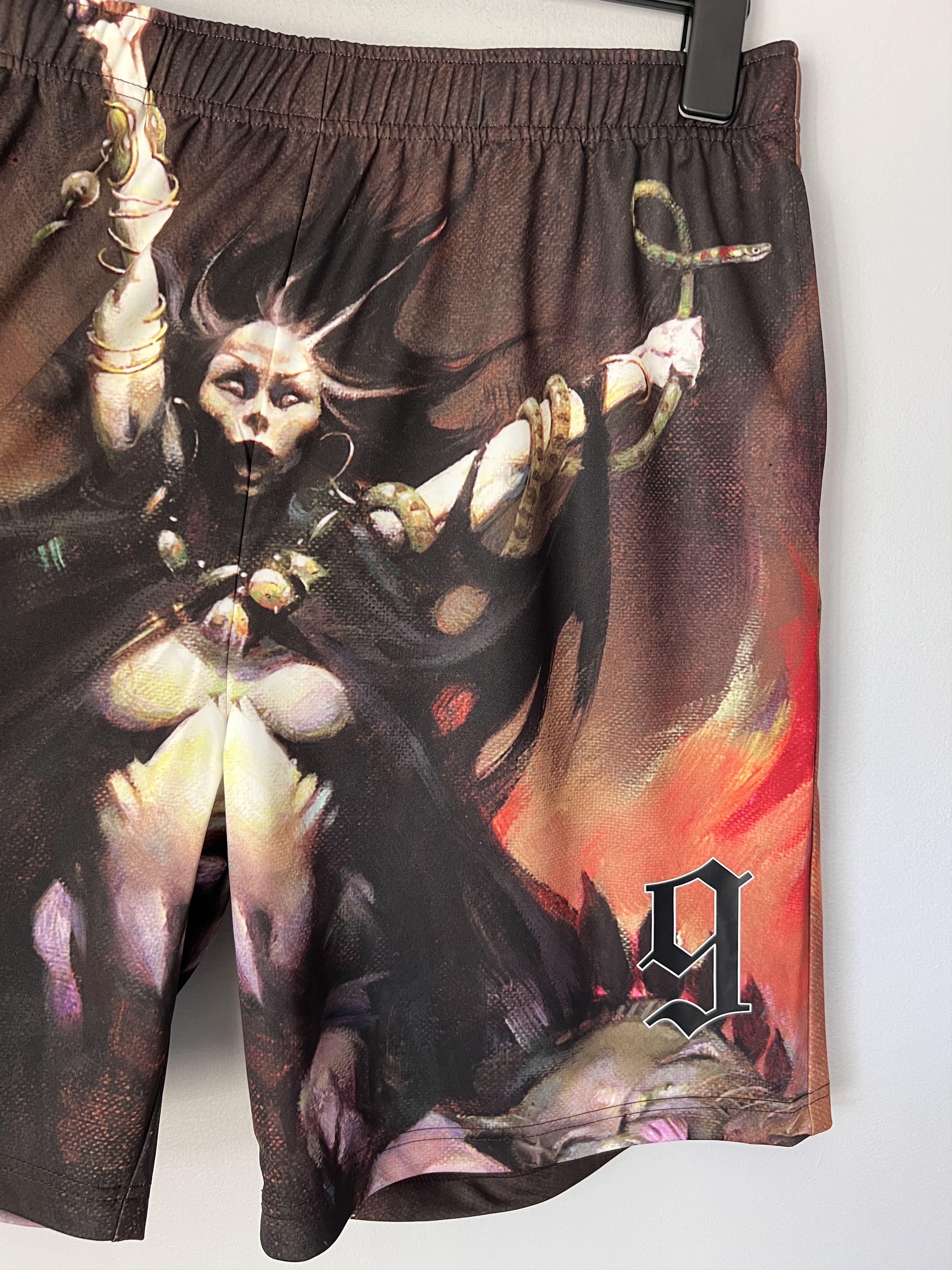 Supreme Supreme Frank Frazetta Woman With Scythe Soccer Shorts Size US 34 / EU 50 - 3 Thumbnail