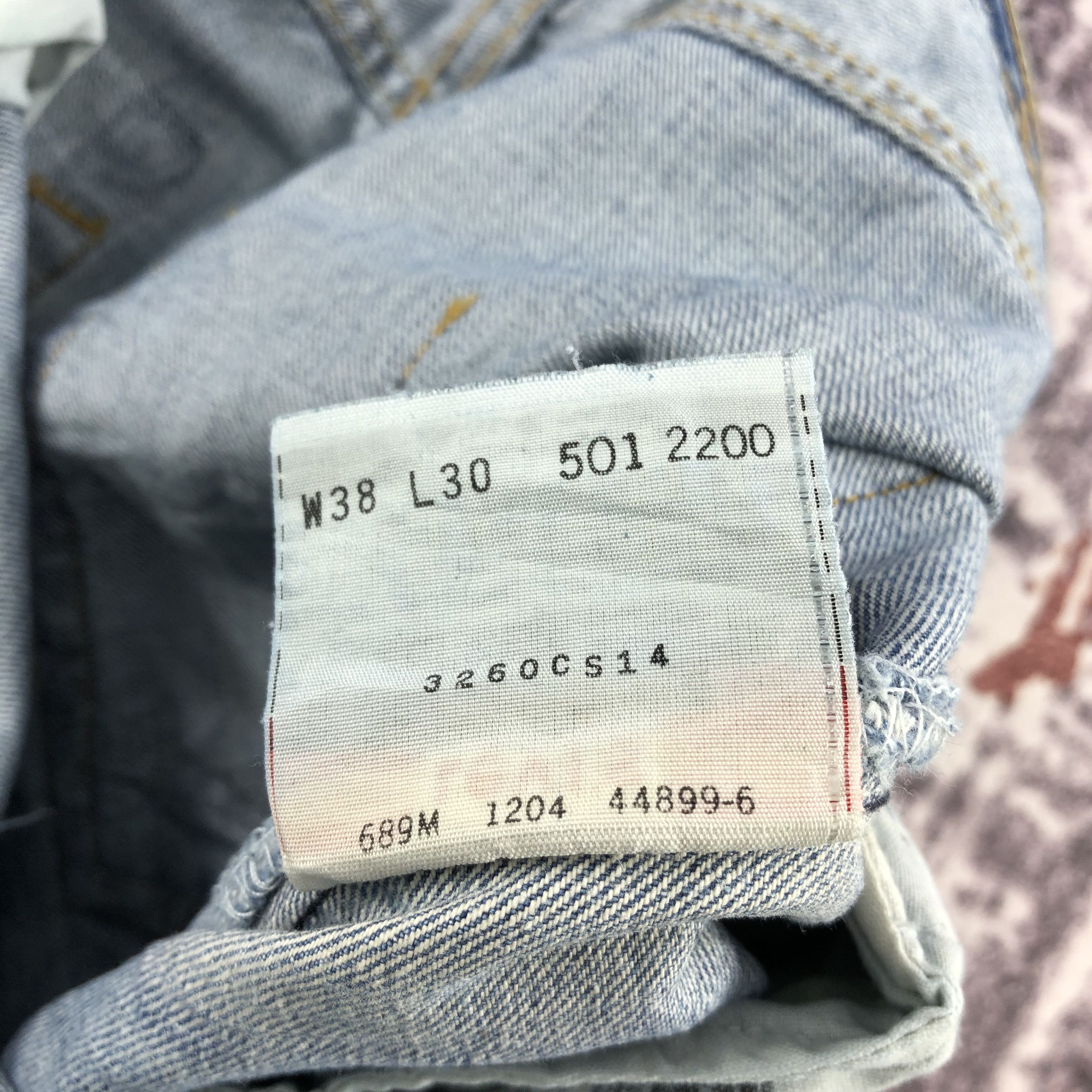 Levi's × Vintage 90s Vintage Light Wash Levis 501 Jeans-JM2180 Size US 35 - 11 Thumbnail