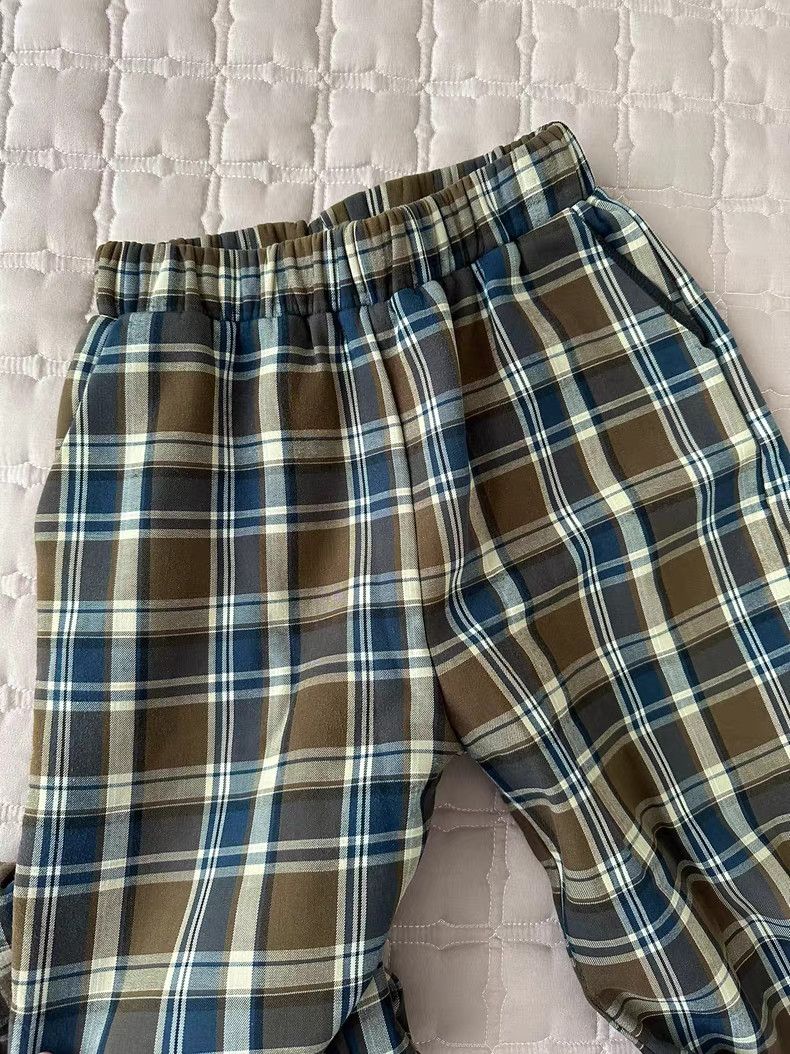 Seven 7 Seven4lee Plaid Fleece Pants Size US 32 / EU 48 - 6 Thumbnail