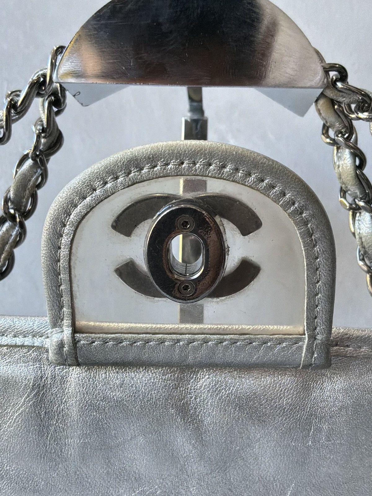 Chanel 2007 - Chanel Ice Cube Bar - Metallic Flap Bag Size ONE SIZE - 19 Thumbnail