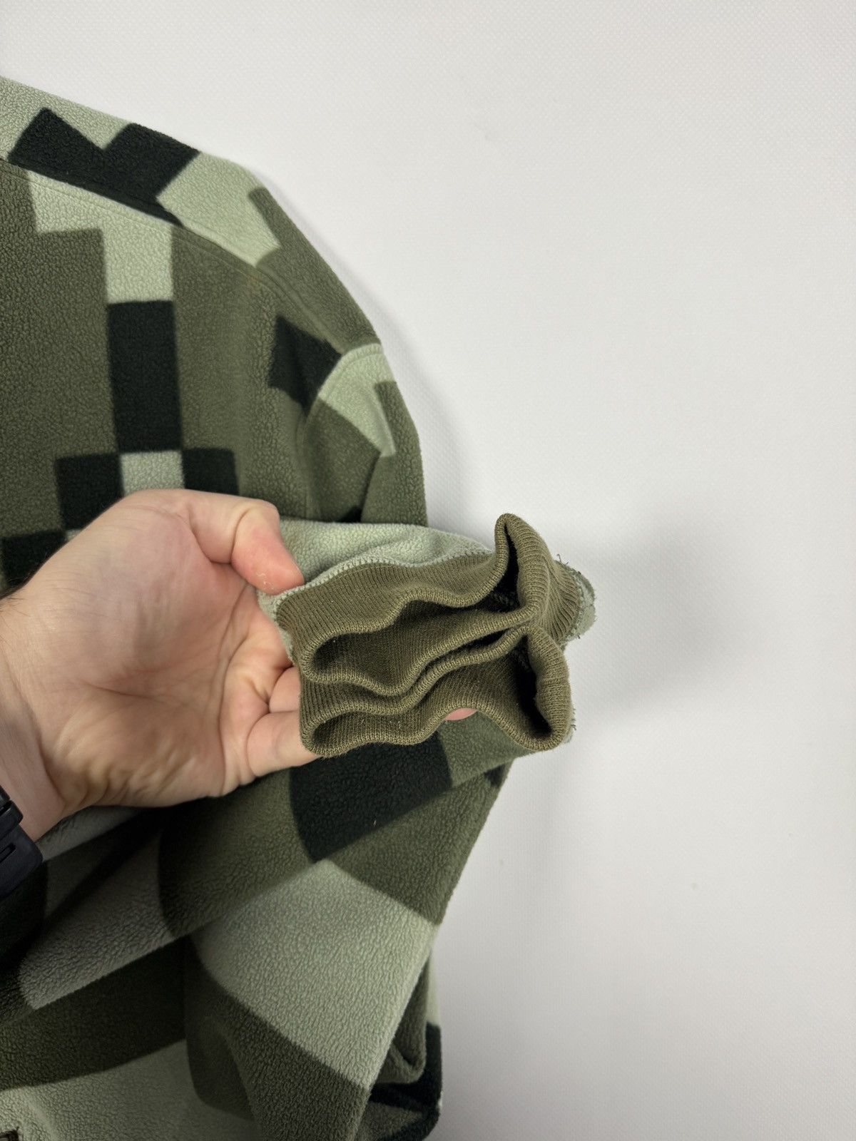 Nike Nike SB Pixel Camo Fleece Sweatshirt Green Pullover Size S Size US S / EU 44-46 / 1 - 7 Thumbnail