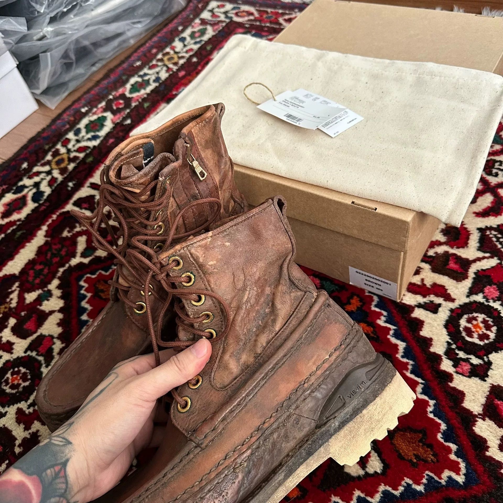 Visvim visvim 22AW ICT Grizzly Mud-Dyed Boots Size US 9 / EU 42 - 3 Thumbnail