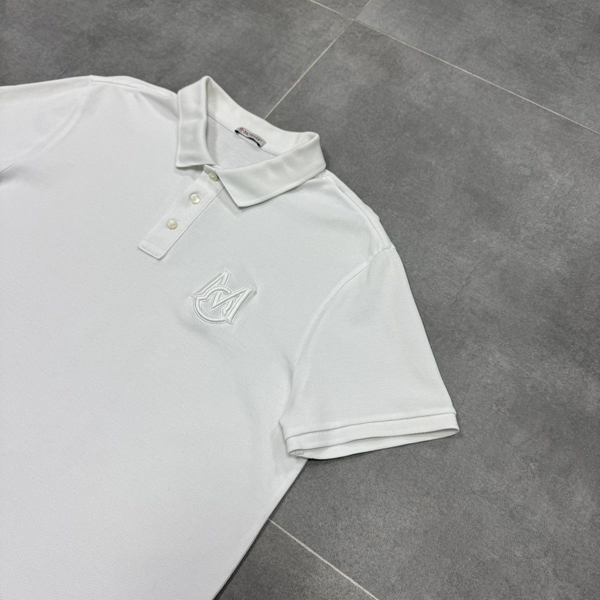 Authentic Moncler Maglia Polo Manica Corta SS Polo Shirt Men