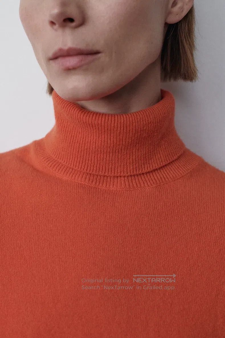 The Row The Row Cashmere turtleneck sweater Size S / US 4 / IT 40 - 2 Thumbnail