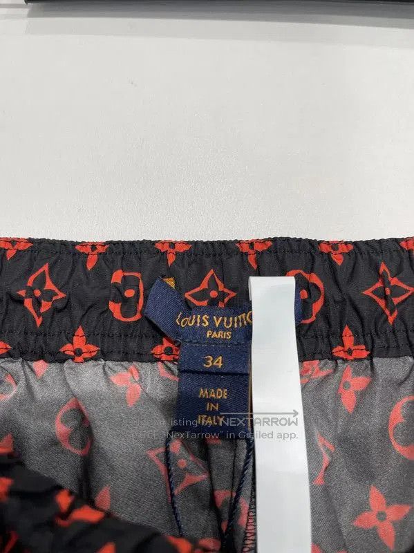 Louis Vuitton Louis Vuitton Red Monogram Casual Pants . Size 30" / US 8 / IT 44 - 5 Thumbnail