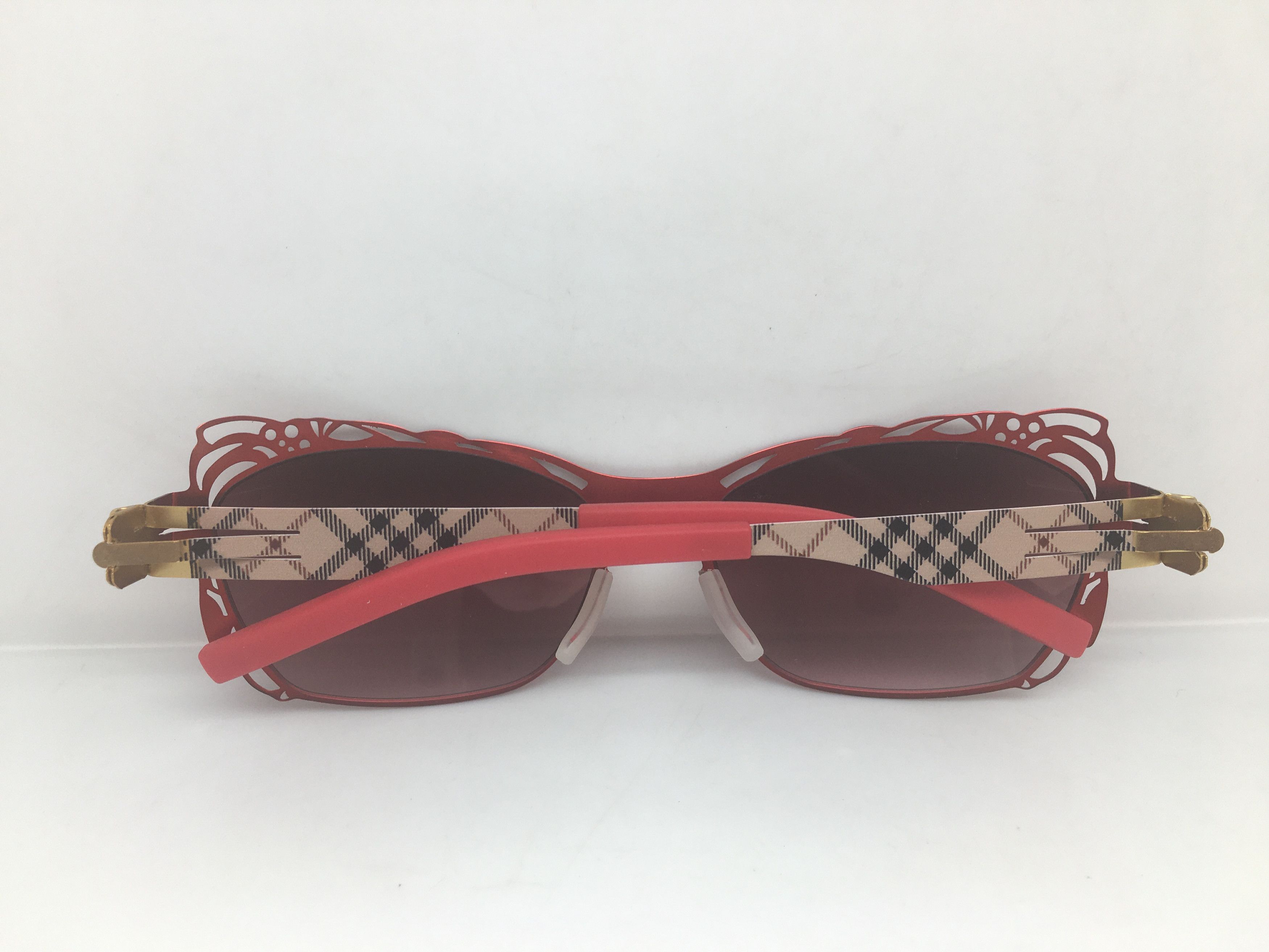 Other AC Berlin Red Alloy Cateye Diva Sunglasses Frame Size ONE SIZE - 7 Thumbnail
