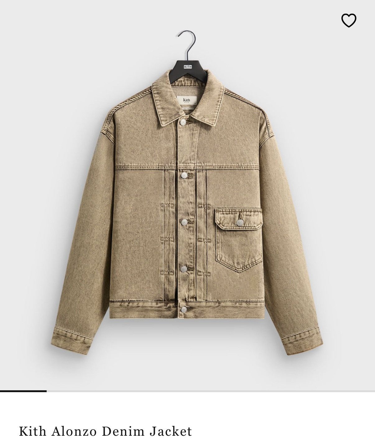 Kith Kith Alonzo Denim Jacket Size US S / EU 44-46 / 1 - 1 Thumbnail