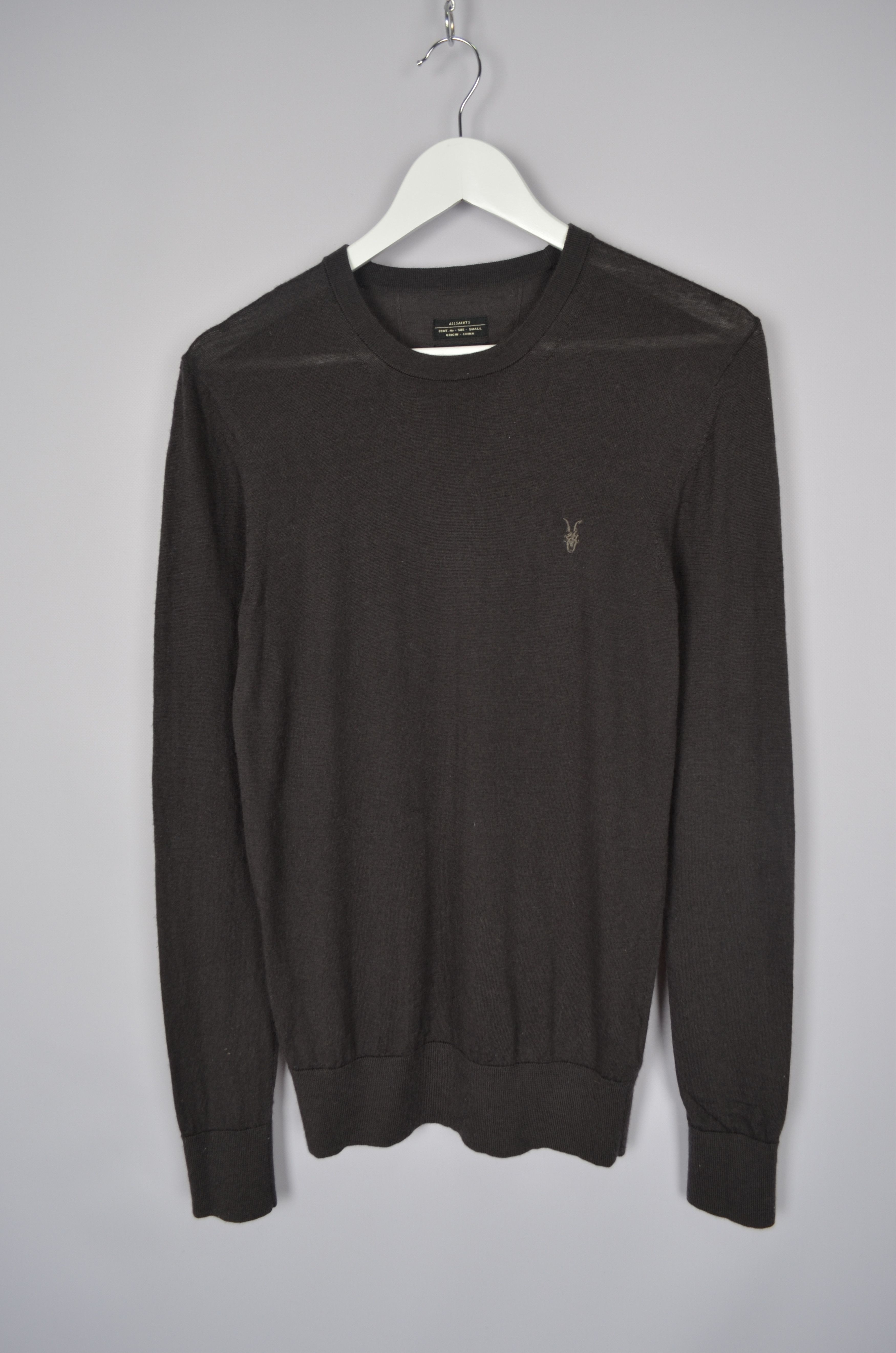 Allsaints × Designer AllSaints Mode Merino Crew Neck Jumper Sweater Size S Size US S / EU 44-46 / 1 - 1 Thumbnail