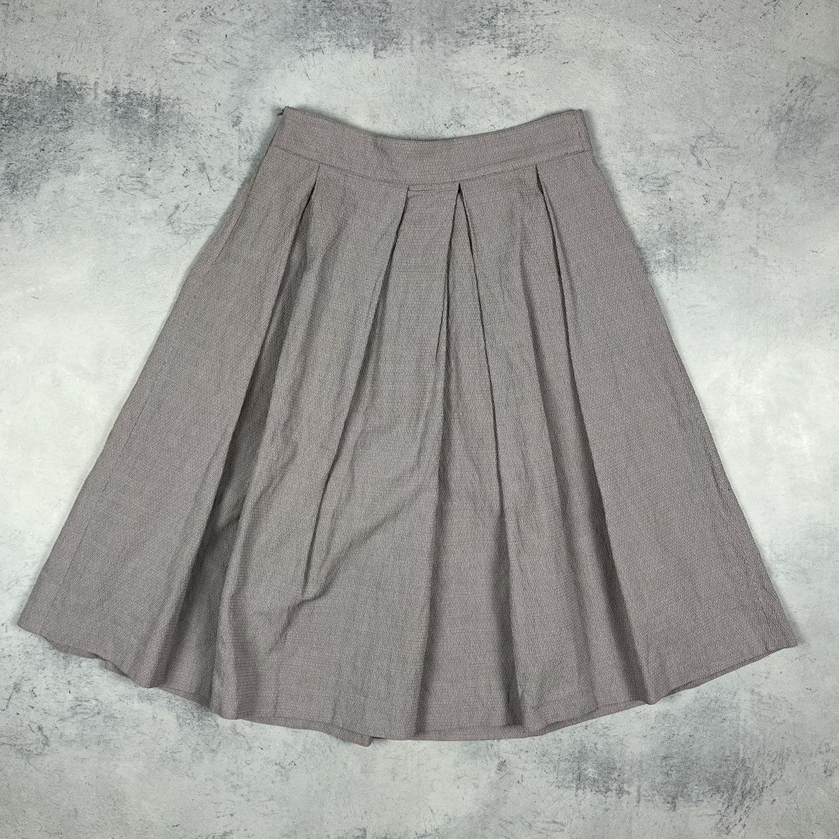 Dries Van Noten Designer Dries Van Noten linen/cotton midi skirt size 36 Size 26" / US 2 / IT 38 - 11 Thumbnail