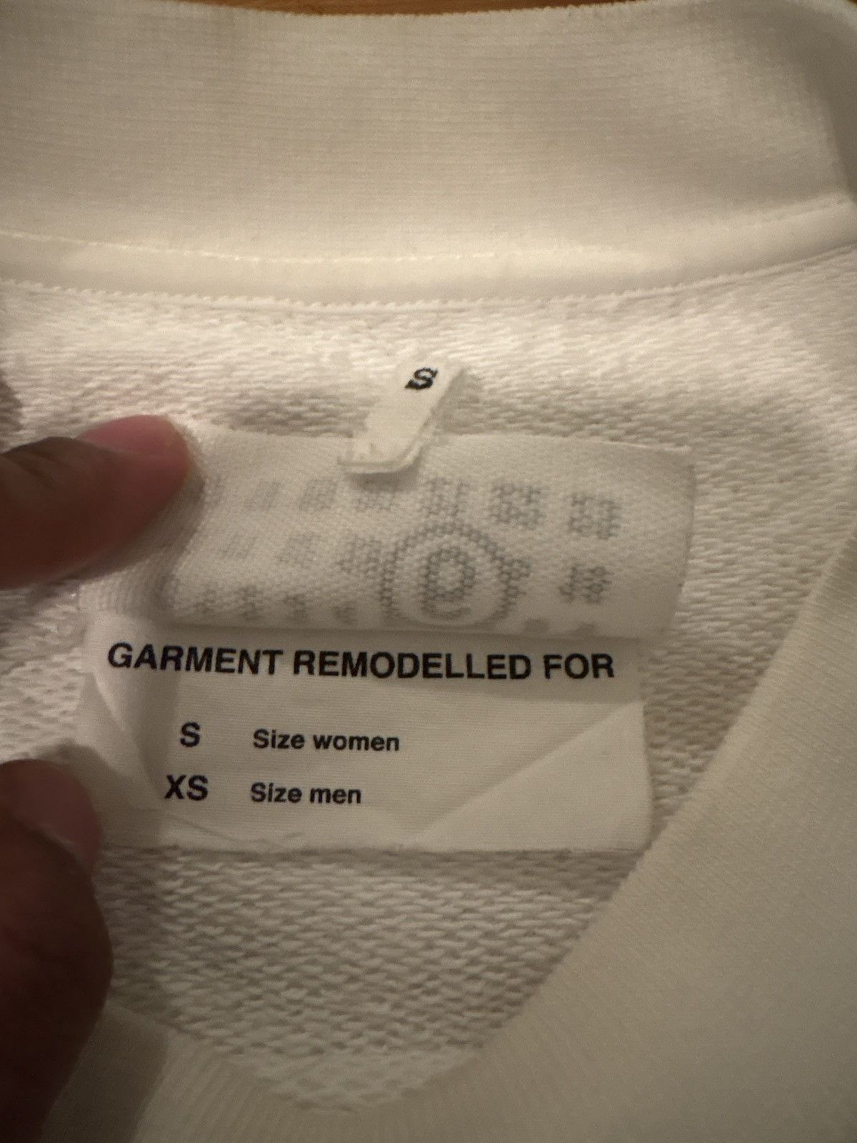 MM6 Margiela MM6 logo cropped crewneck Size US XS / EU 42 / 0 - 4 Thumbnail