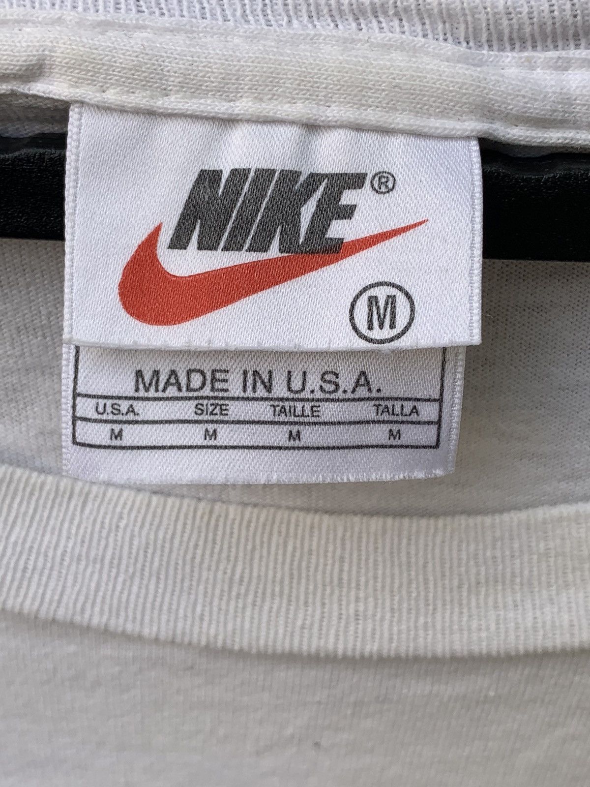 Nike × Vintage Distressed Dirty Vintage Nike JUST DO IT Big Spell T Shirt Size US M / EU 48-50 / 2 - 19 Thumbnail