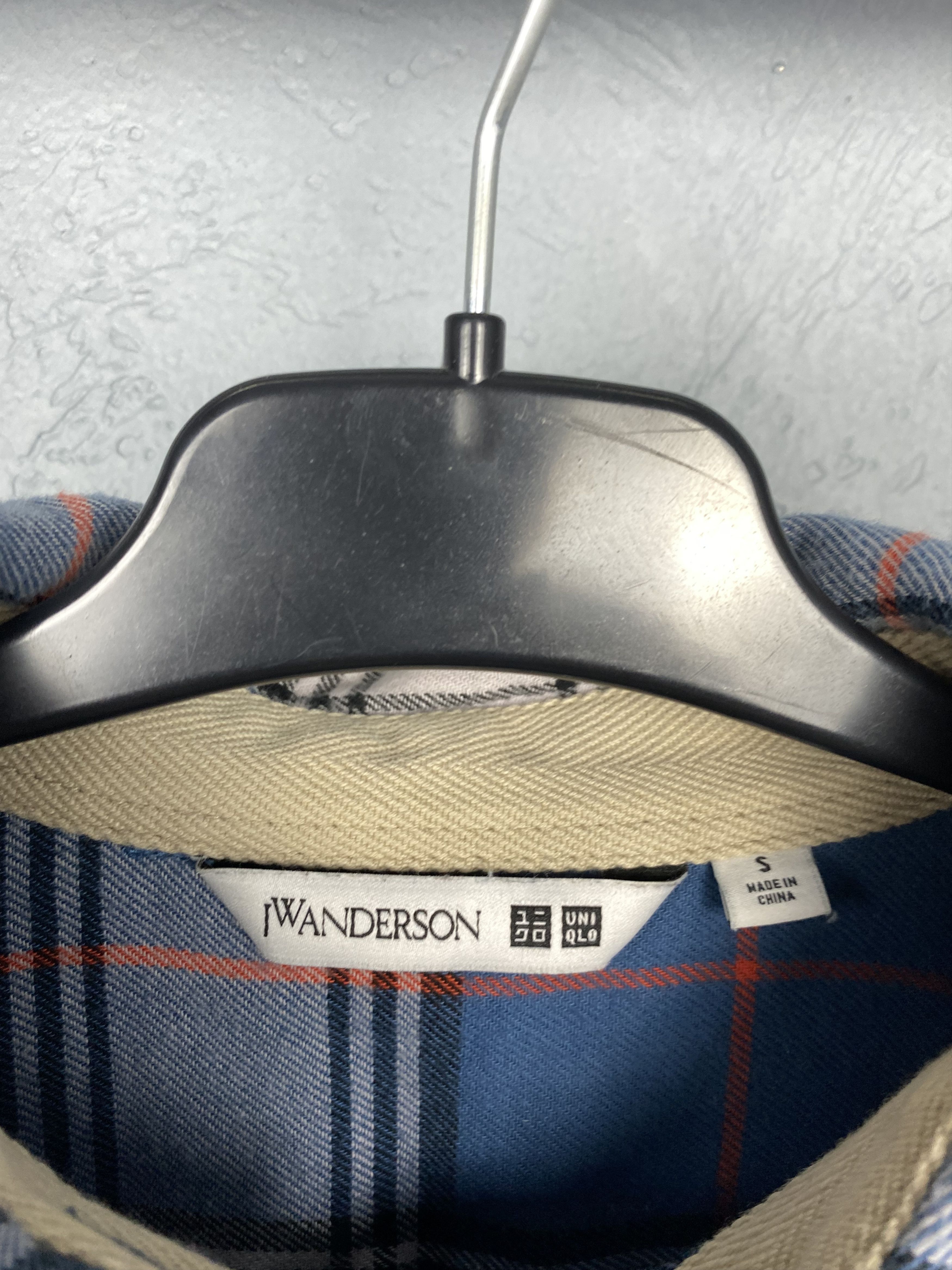 Flannel × JW Anderson × Uniqlo Uniqlo J.W.Anderson Womens Plaid Flannel Shirt Y2K Size M / US 6-8 / IT 42-44 - 3 Thumbnail