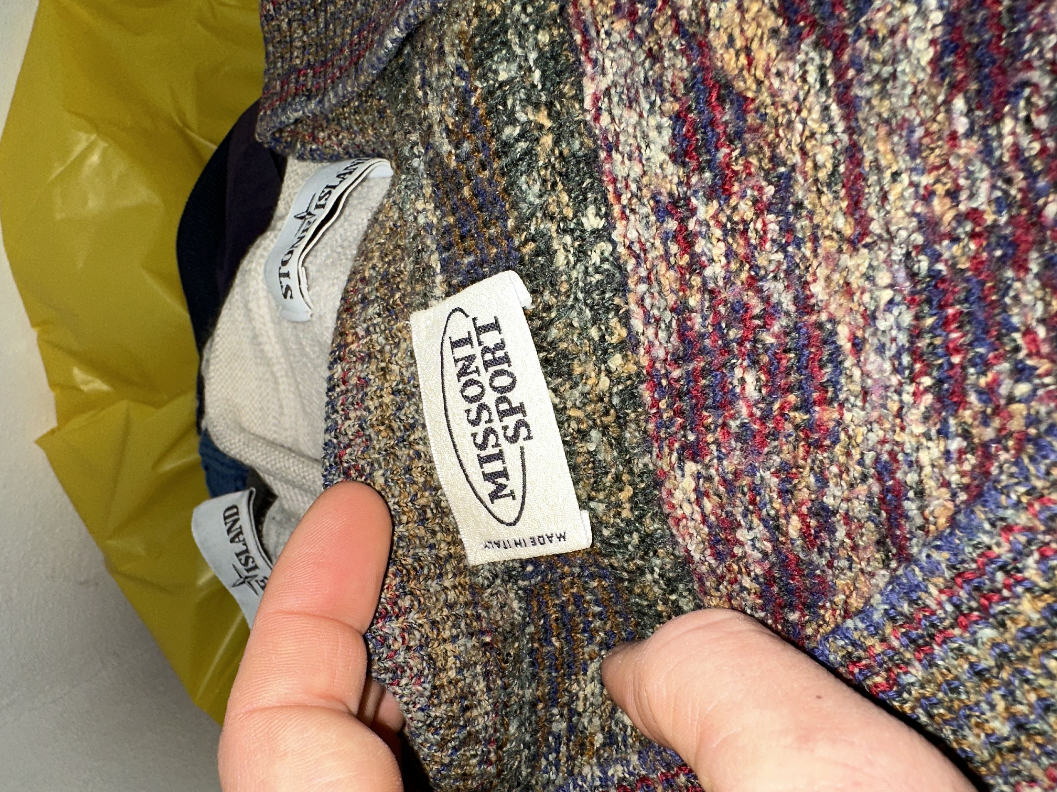 Missoni Missoni Sport Gilet 3D Knit Retro Sweater Vest Size 52 L Size US L / EU 52-54 / 3 - 12 Thumbnail
