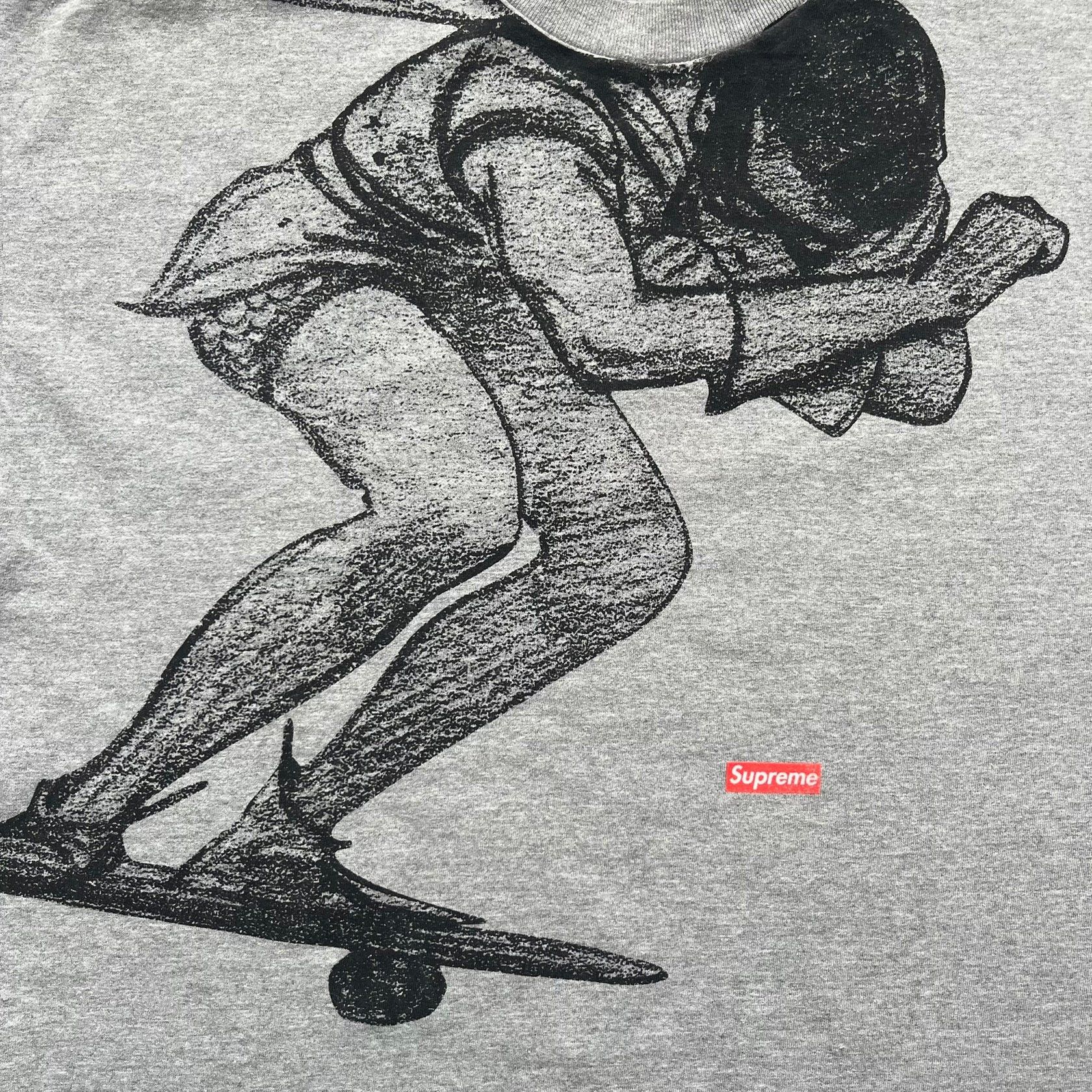Supreme Supreme FW07 WTAPS 'Live To Ride, Ride to Live' Gray Tee Size US XL / EU 56 / 4 - 3 Thumbnail