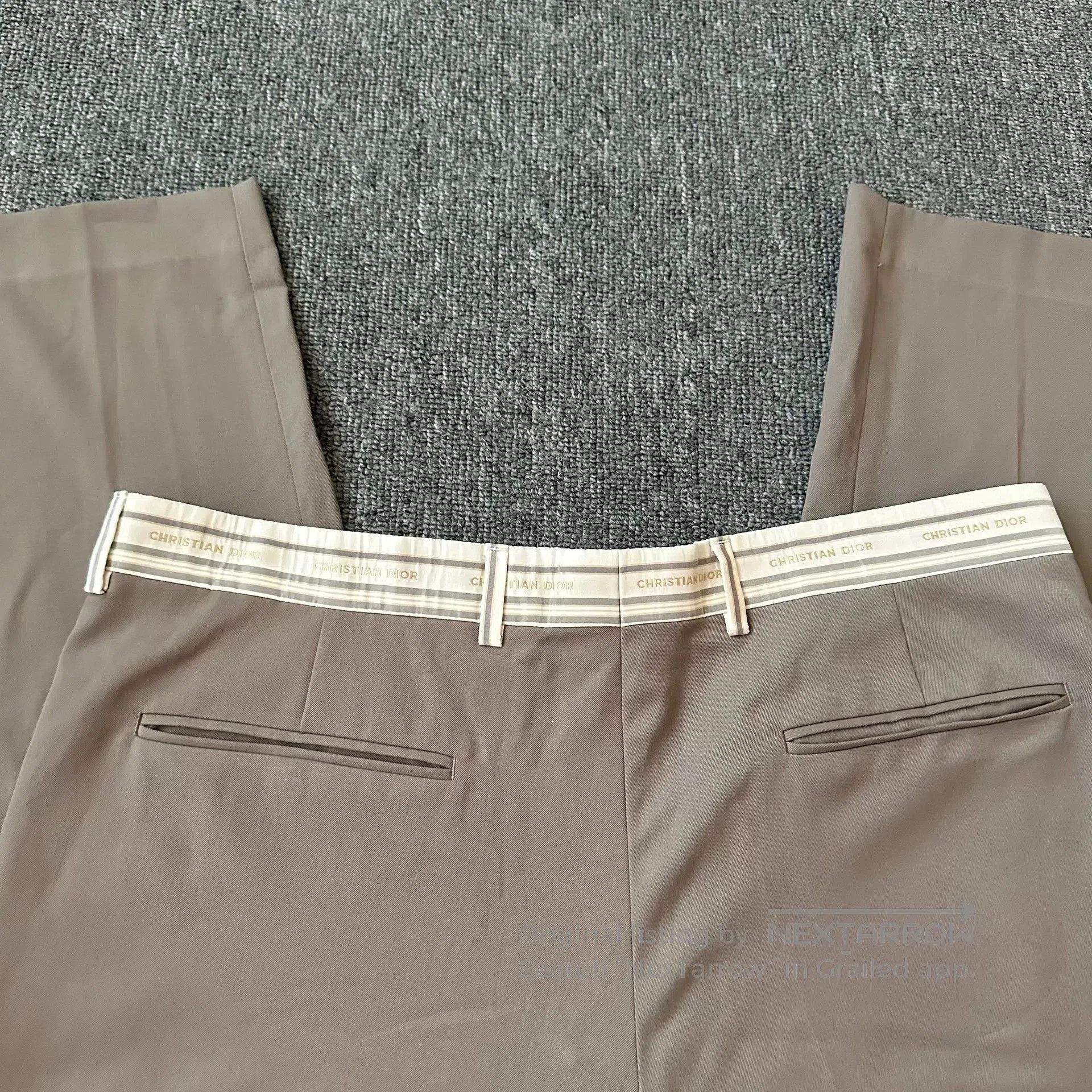 Dior Dior 23SS Khaki Diagonal Buckle Suit Set. Size US XL / EU 56 / 4 - 8 Thumbnail