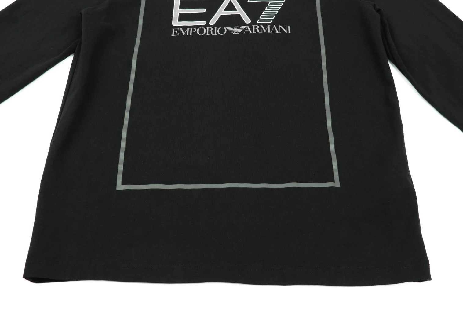 Emporio Armani Logo Print T-Shirt in Black Size M Size US M / EU 48-50 / 2 - 10 Thumbnail