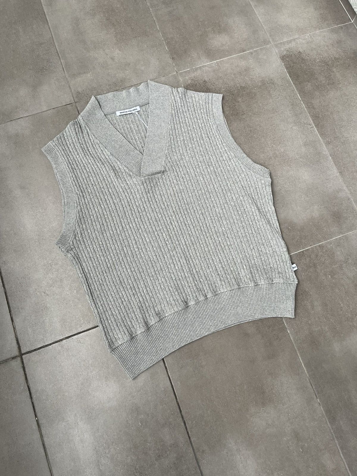 Martin Asbjorn !DS! SS22 Martin Asbjorn Chase Grey Melange Vest Size US XL / EU 56 / 4 - 9 Thumbnail