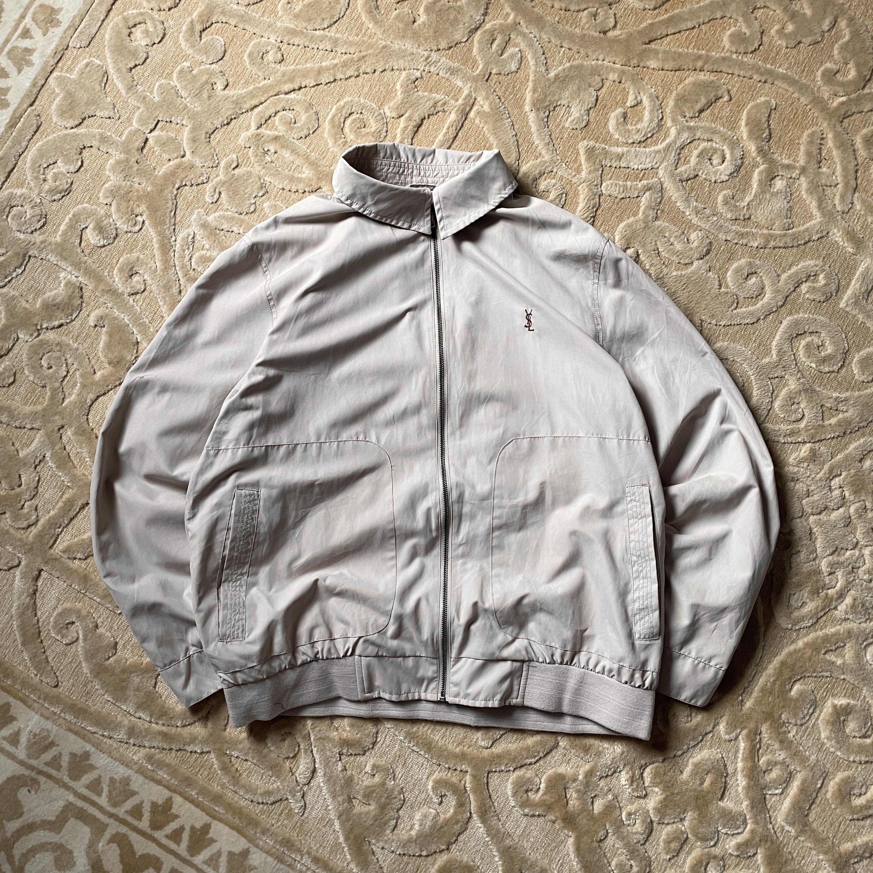 ジャケット・アウター Vintage Yves Saint Laurent knit jacket Yves Saint Laurent Vintage Black Capelet Collar Knit Sweater