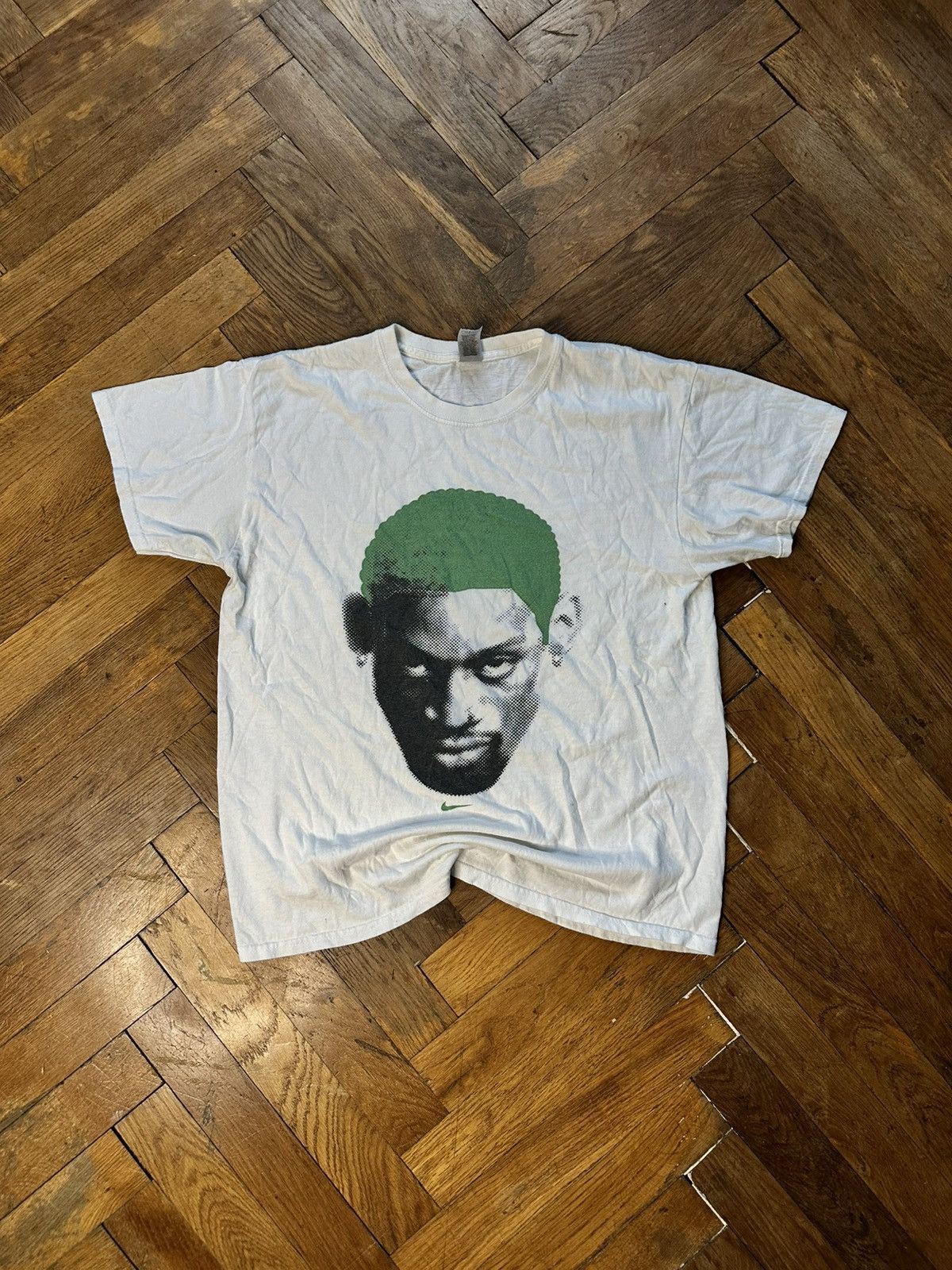 Vintage vintage 90s Dennis Rodman Tee Size US L / EU 52-54 / 3 - 2 Thumbnail