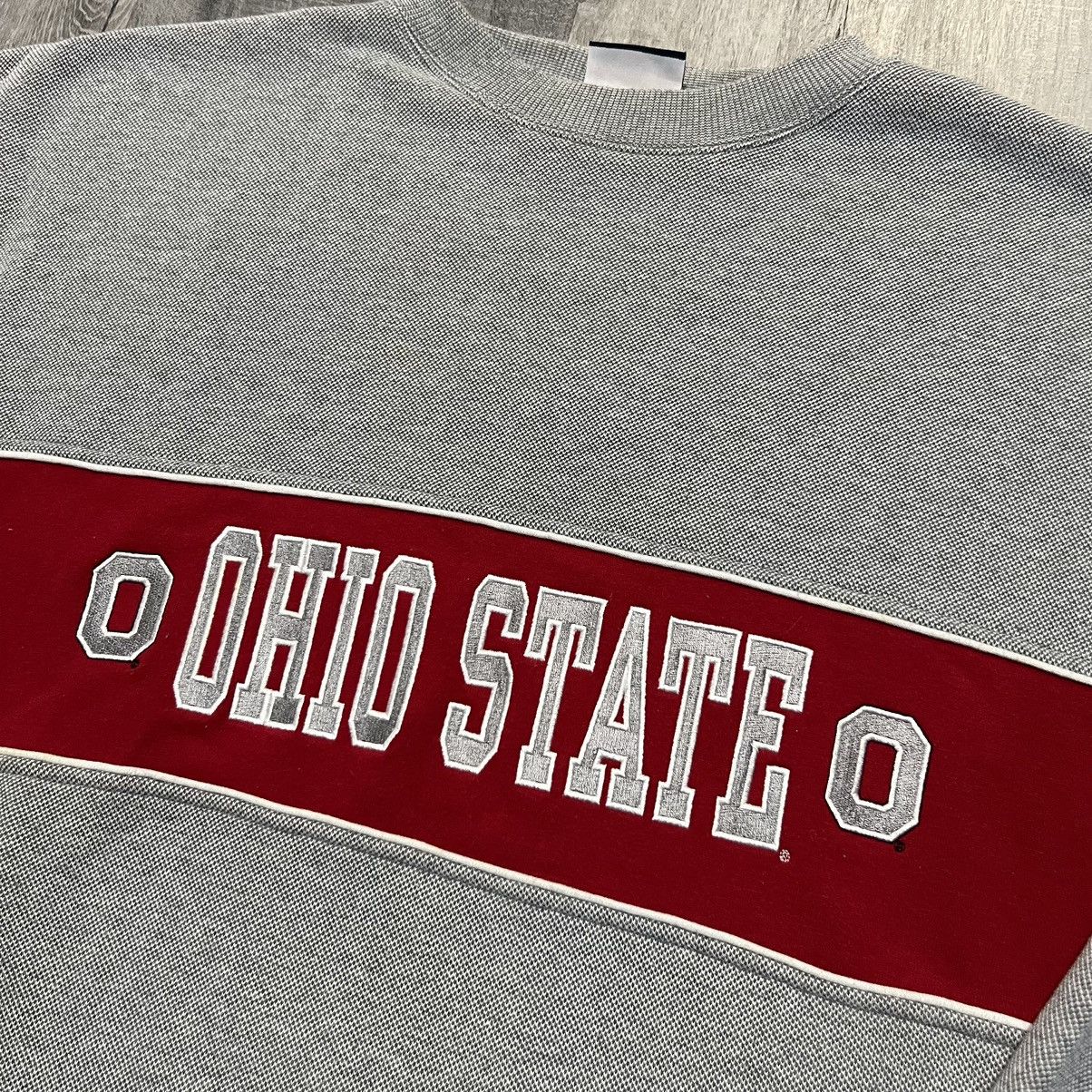 Vintage VTG Ohio State Buckeyes 90s Spell Out College Sweatshirt Size US XL / EU 56 / 4 - 2 Thumbnail