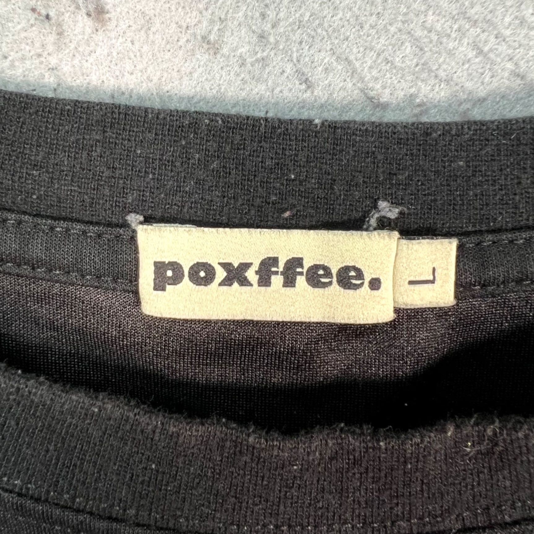 Vintage Poxffee. Mens Large Black T-Shirt Cartoon Puppy Dogs - T-Shirt - Men - Adult Large - Black - Cotton - Short Sleeve - Crew Neck Size US L / EU 52-54 / 3 - 3 Thumbnail