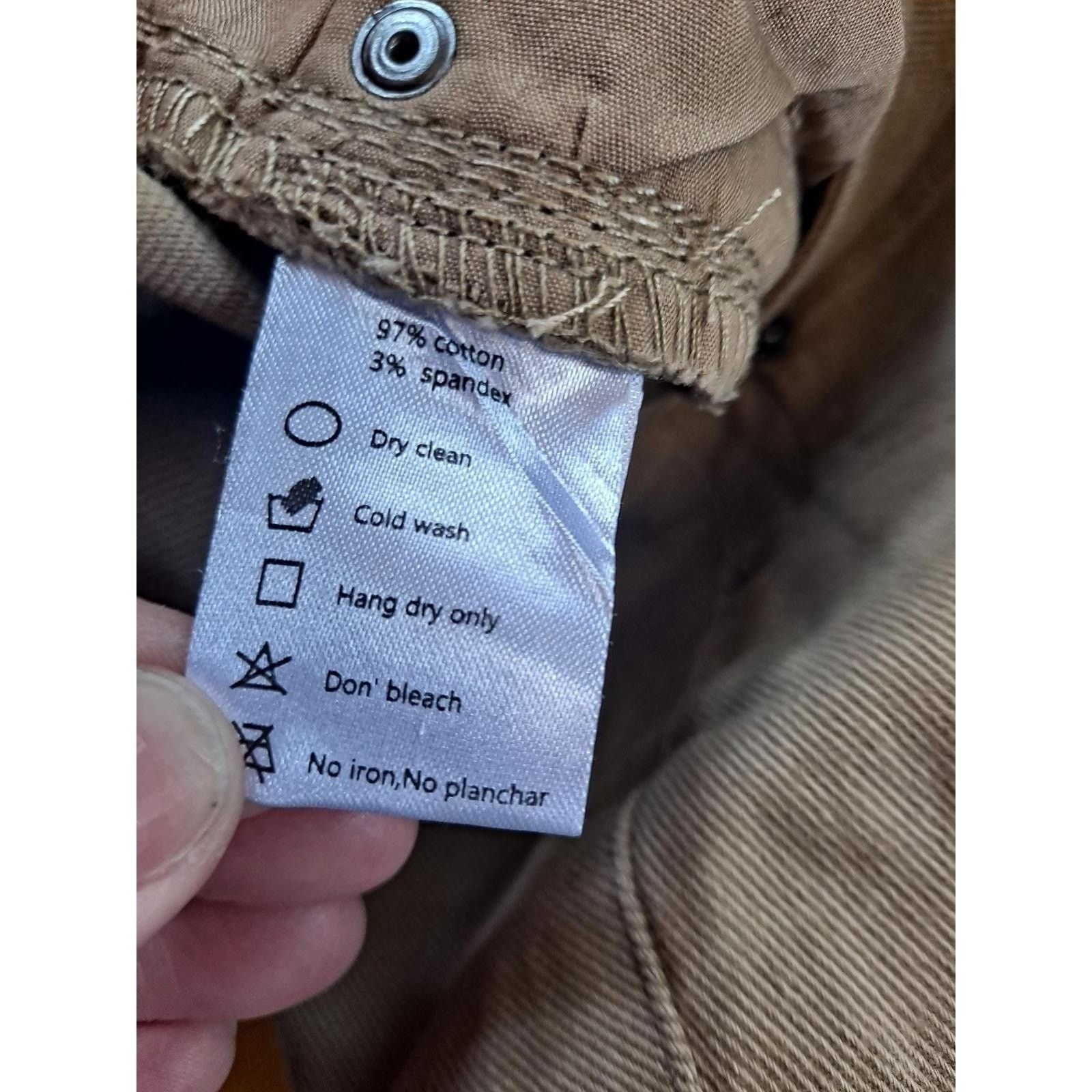 Other Under U-510 Pants Mens Honey Twill Traveler Chinos 32x25 Size US 32 / EU 48 - 4 Thumbnail