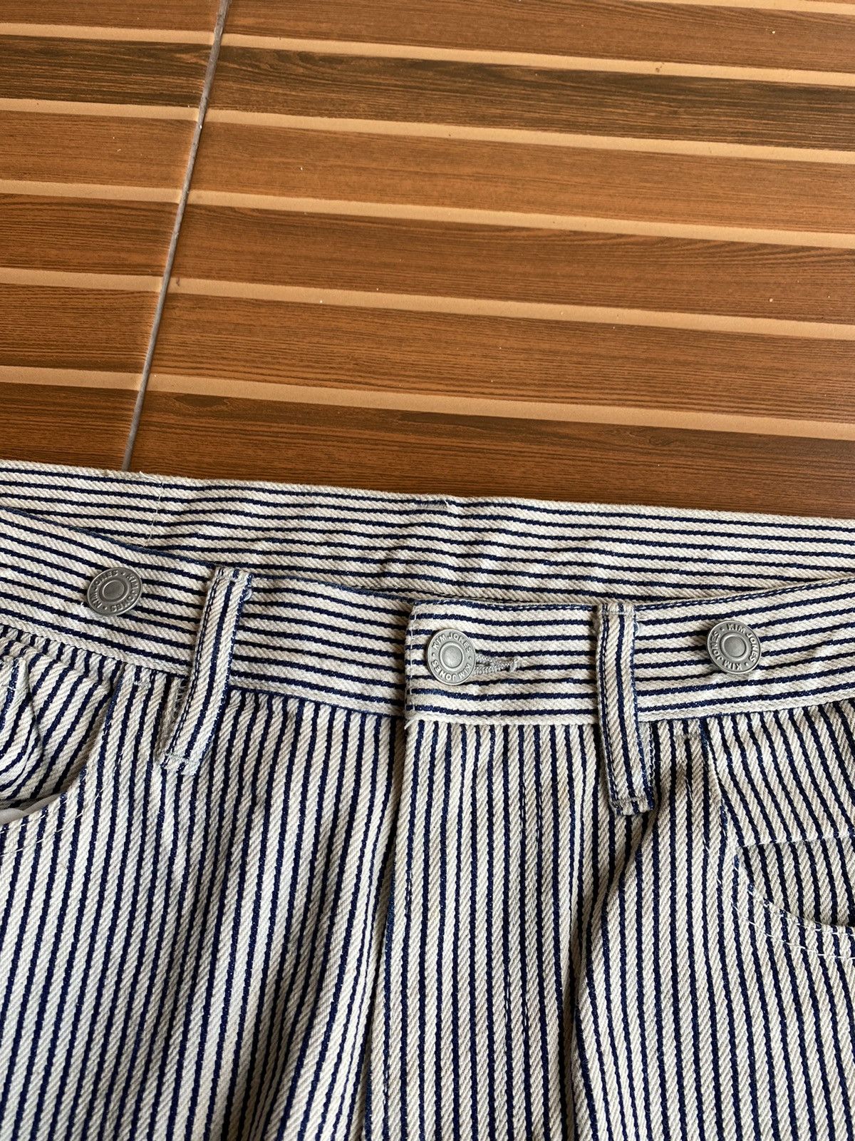 Japanese Brand × Kim Jones Japanese Kim Jones Striped Pants Size US 31 - 3 Thumbnail